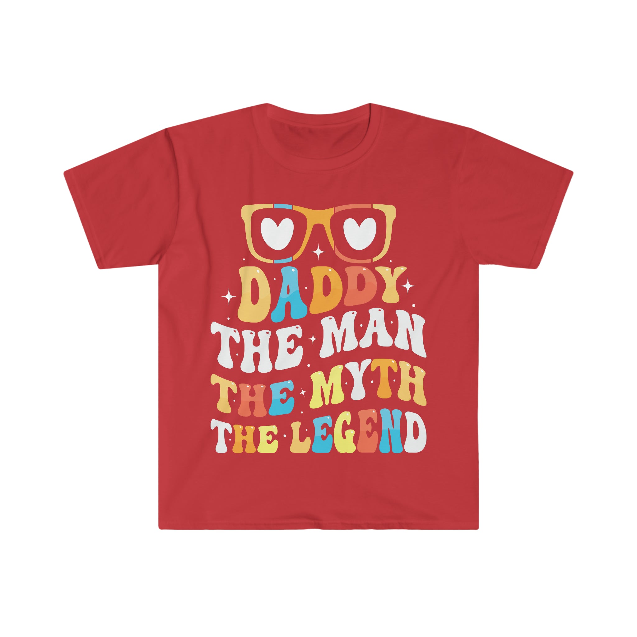 DADDY THE MAN THE MYTH THE LEGEND Unisex Softstyle T-Shirt