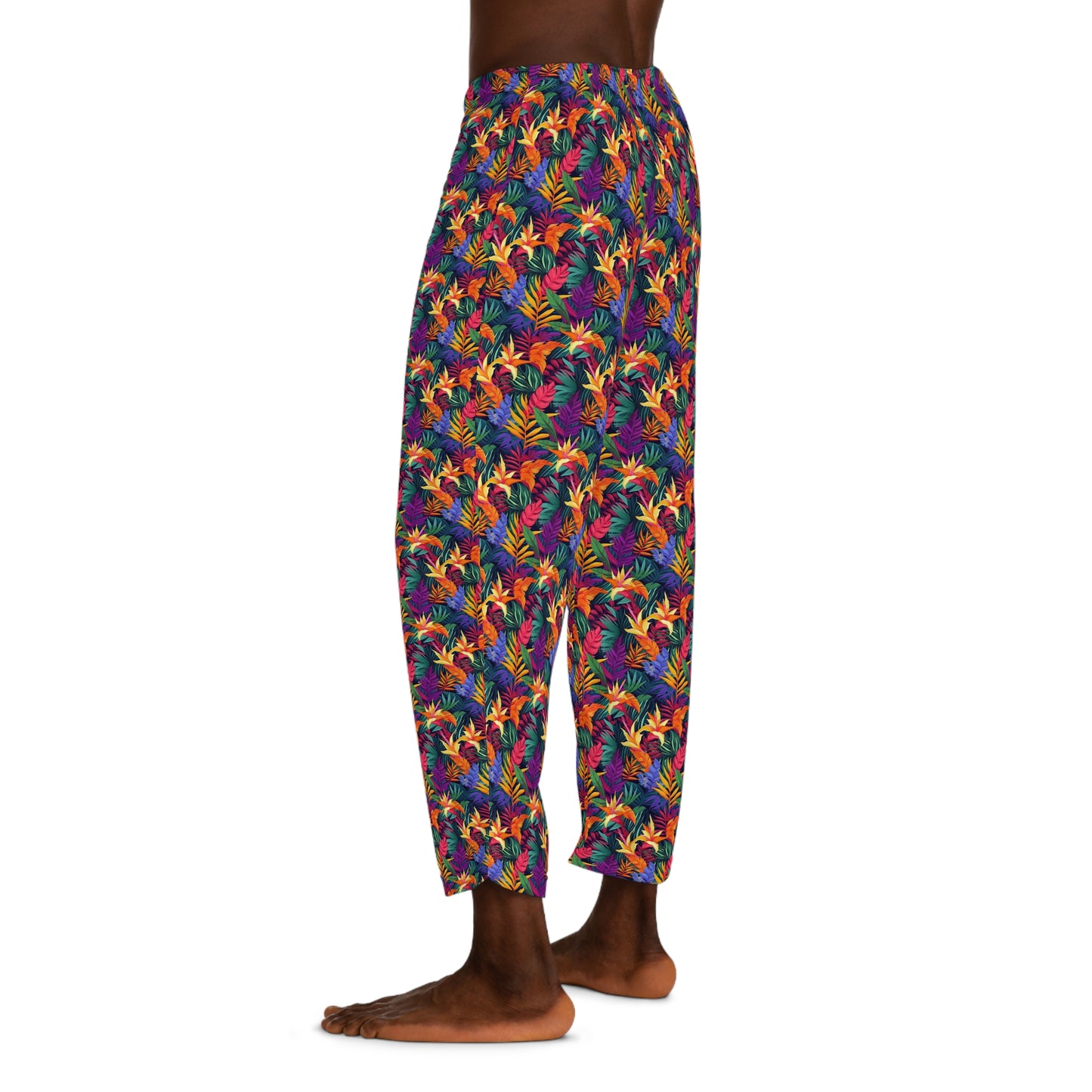 Tropicolor Bliss Men's Pajama Pants (AOP)