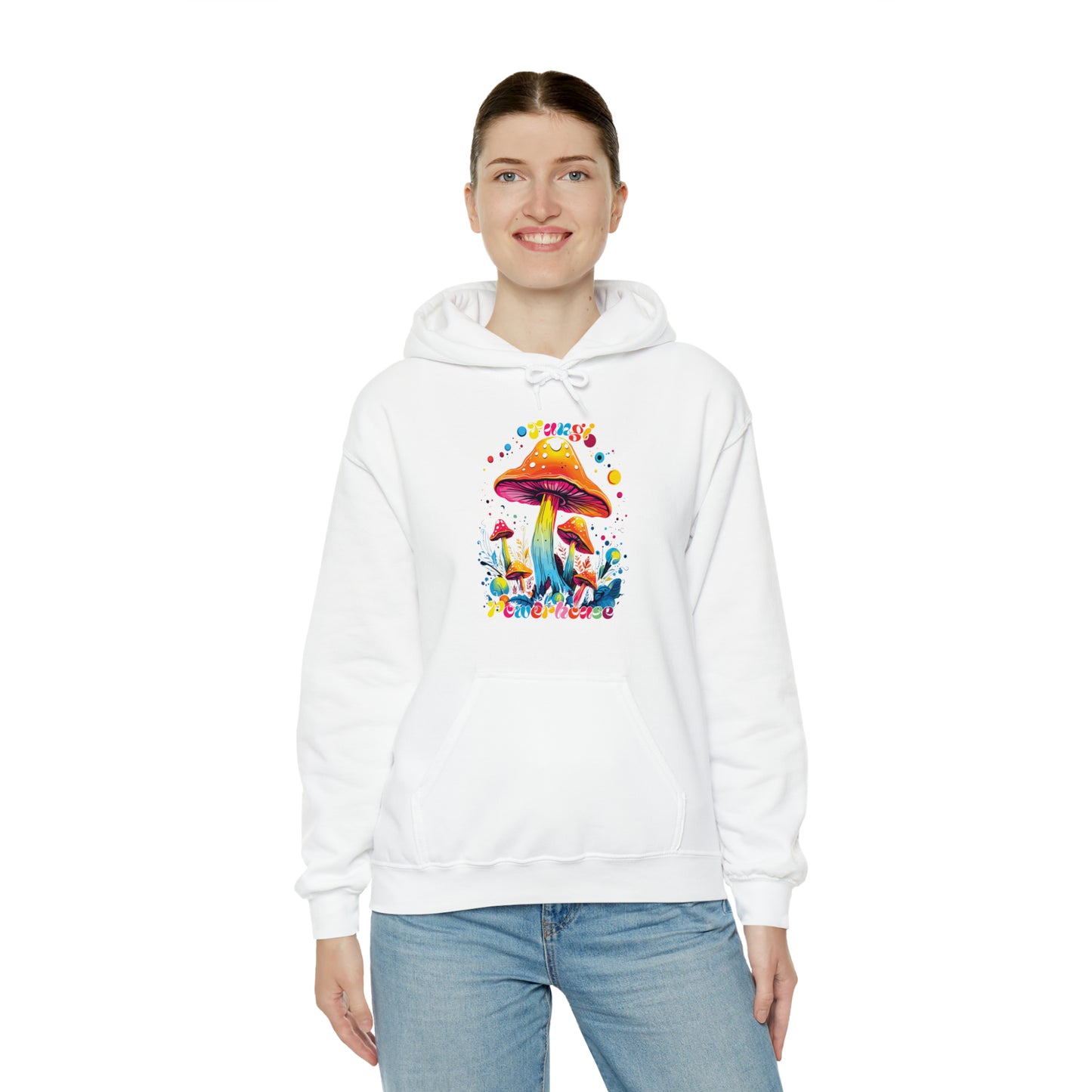 Fungi Powerhouse Unisex Heavy Blend™ Hooded Sweatshirt