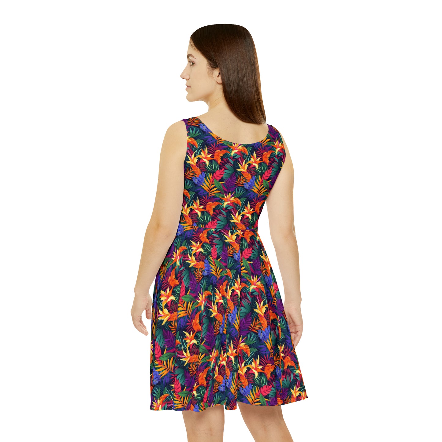 Tropical Bliss Women's Skater Dress (AOP)