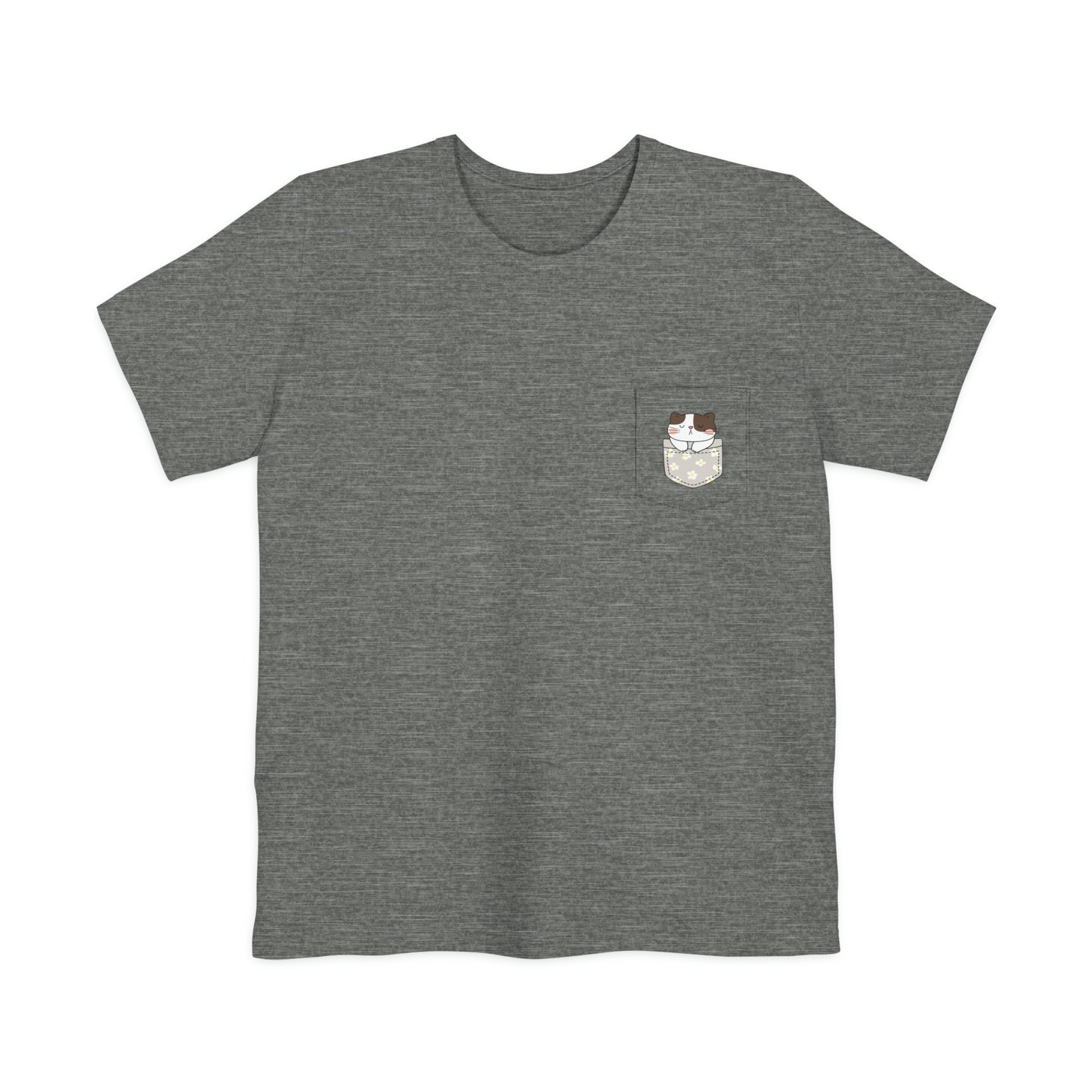 Pocket Cat Ver. 4 Unisex Pocket T-shirt