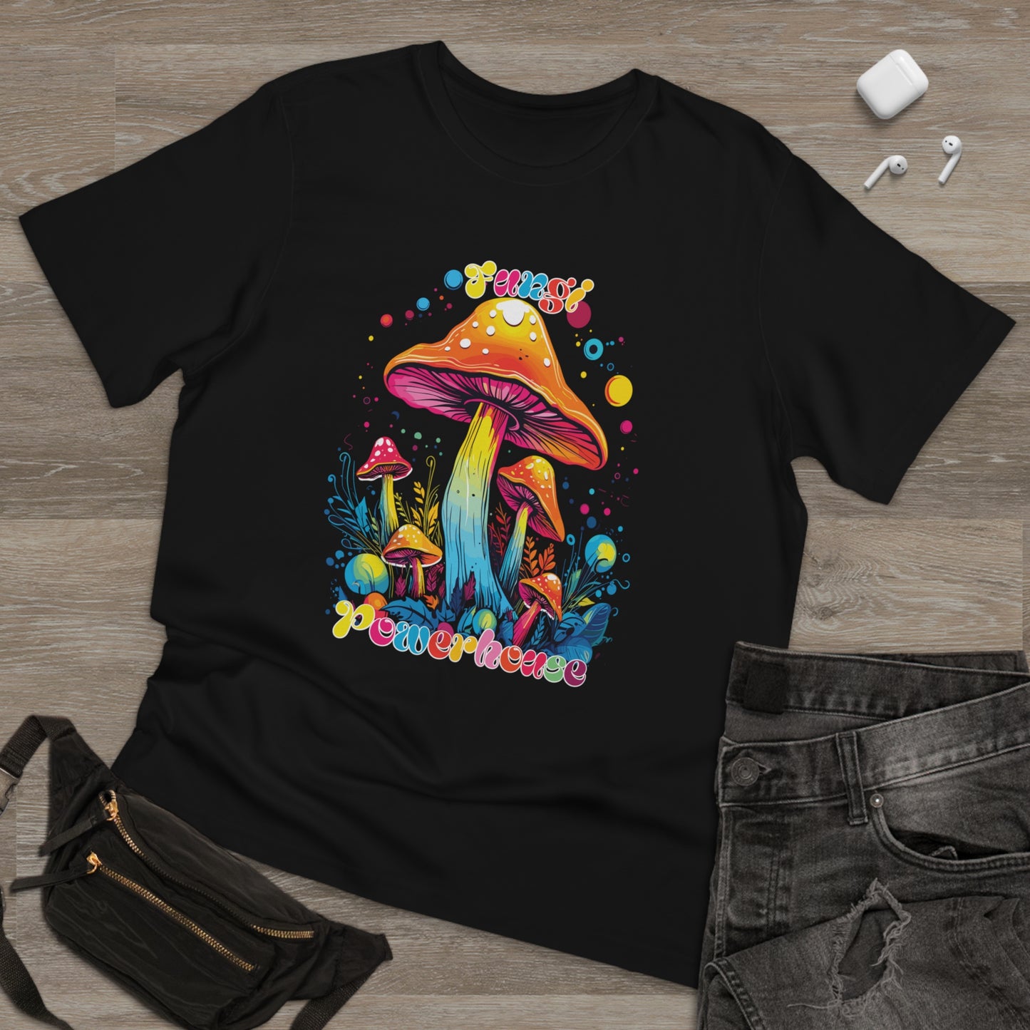 Fungi Powerhouse Unisex Deluxe T-shirt