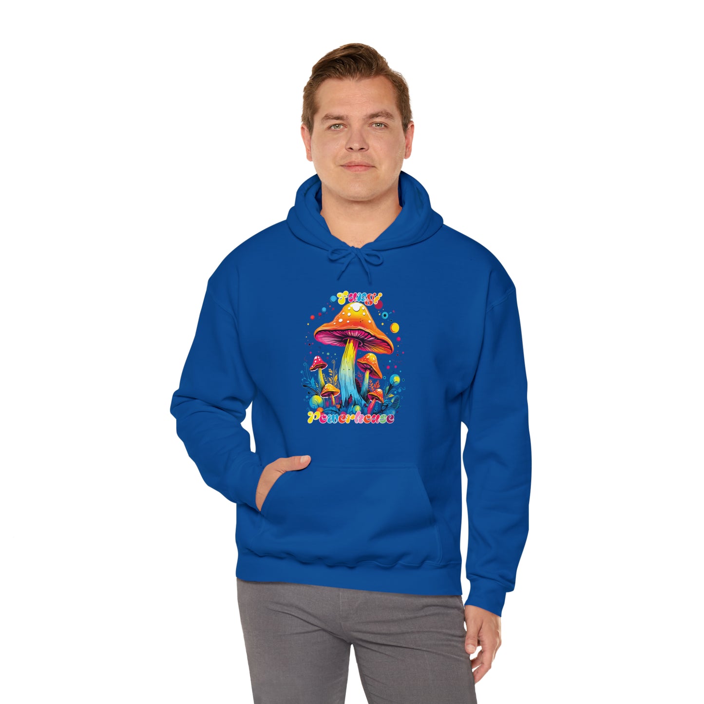 Fungi Powerhouse Unisex Heavy Blend™ Hooded Sweatshirt