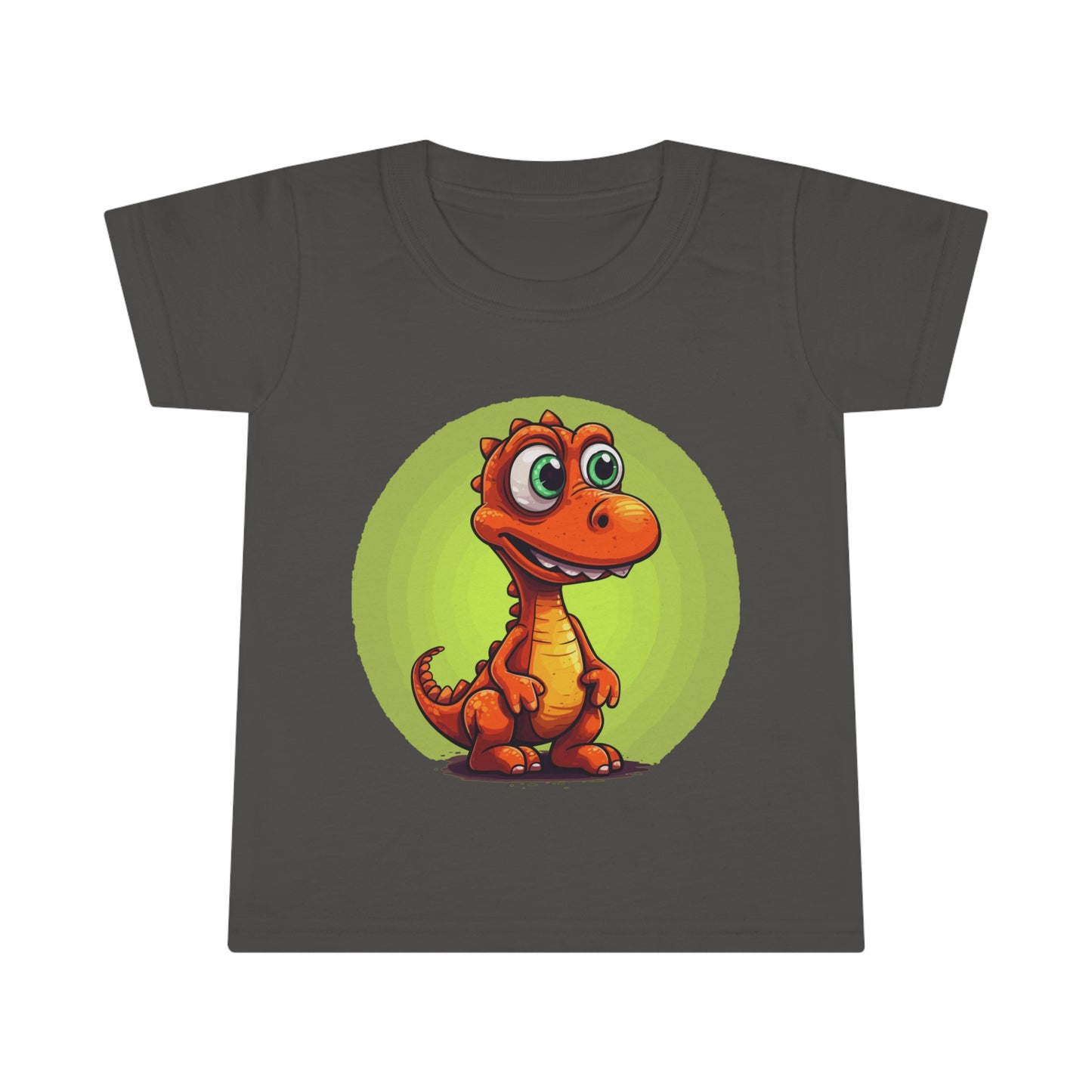 Orange DinoToddler T-shirt