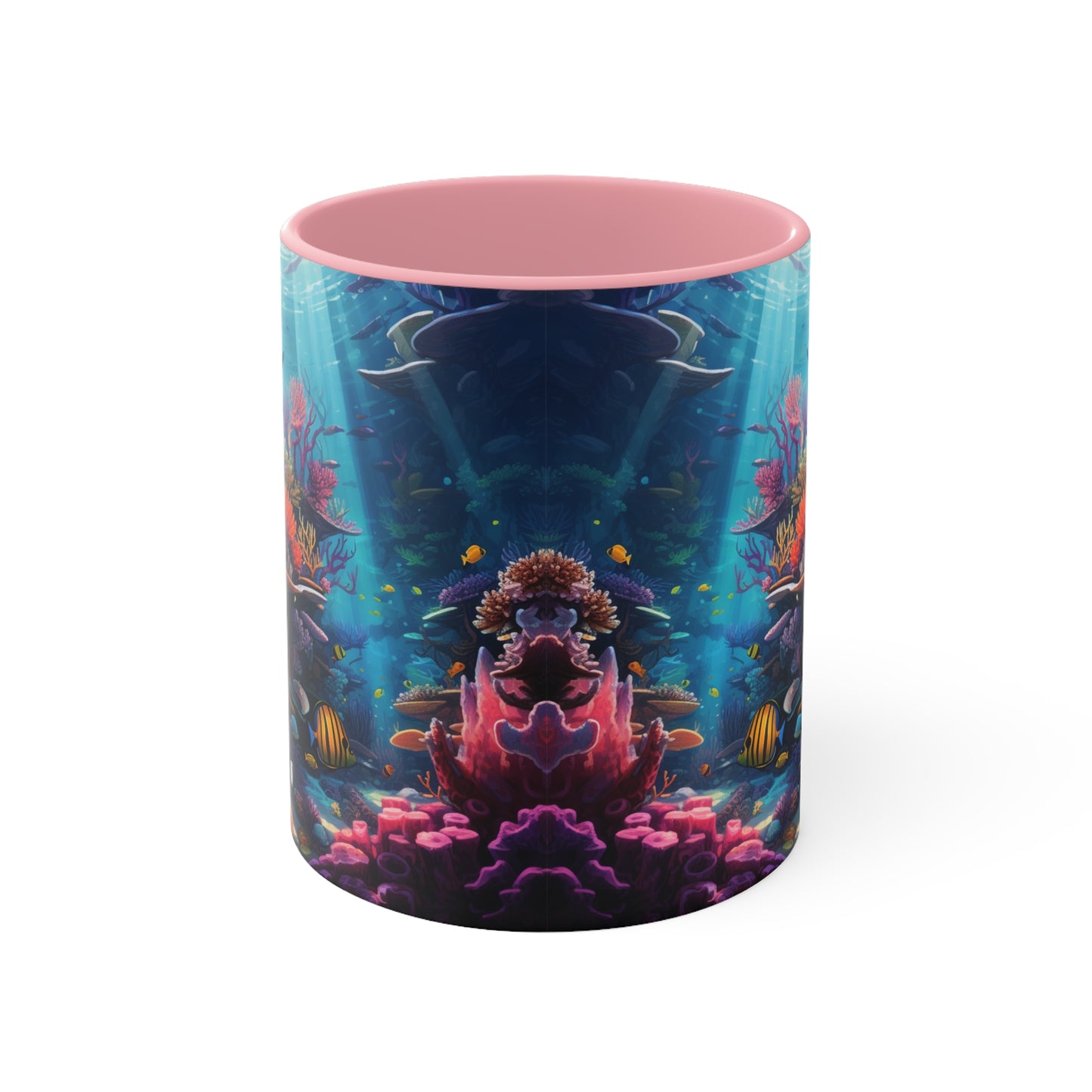 Oceanic Serenity: Deep Sea Delights Accent Mugs