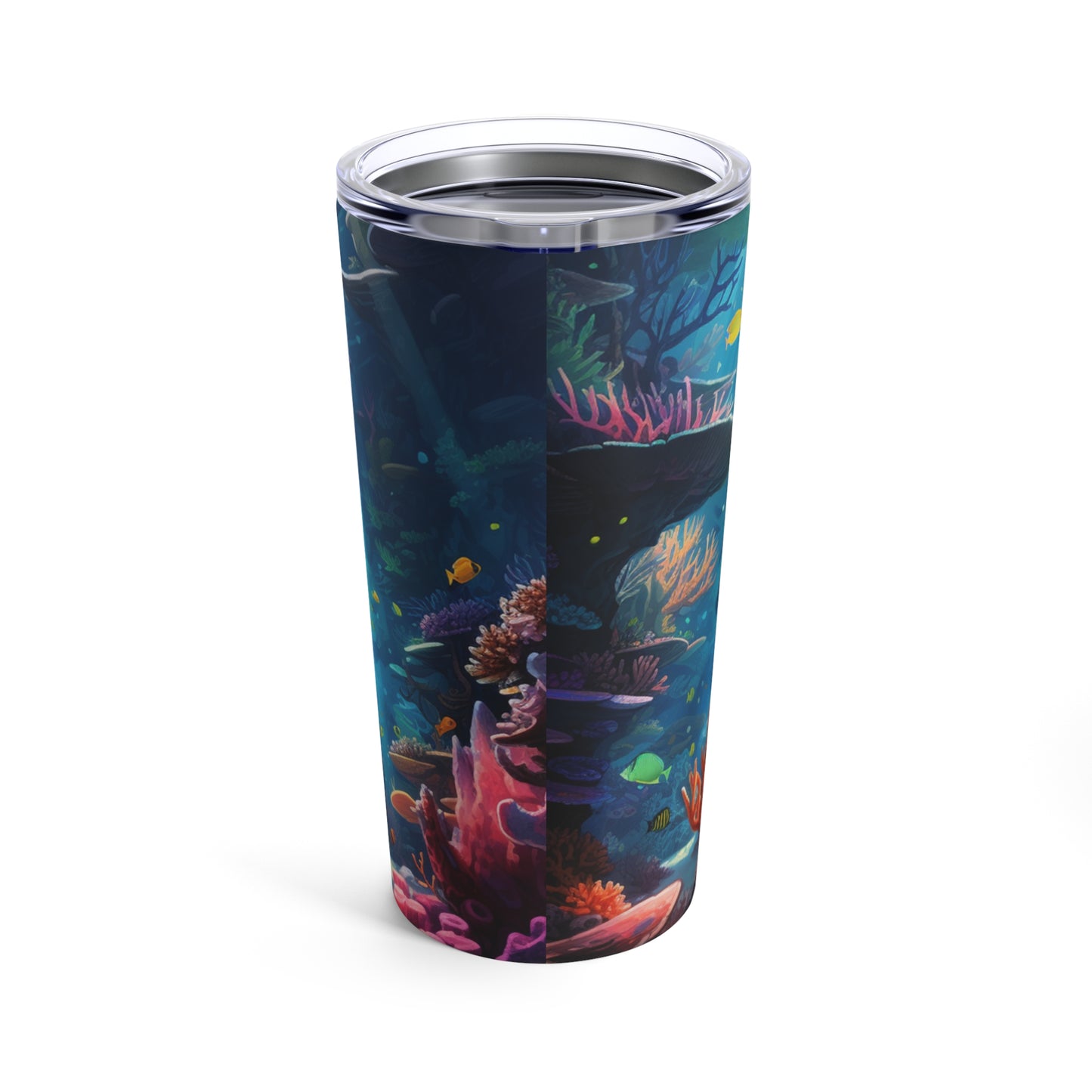 Oceanic Serenity: Deep Sea Delights Tumbler 20oz