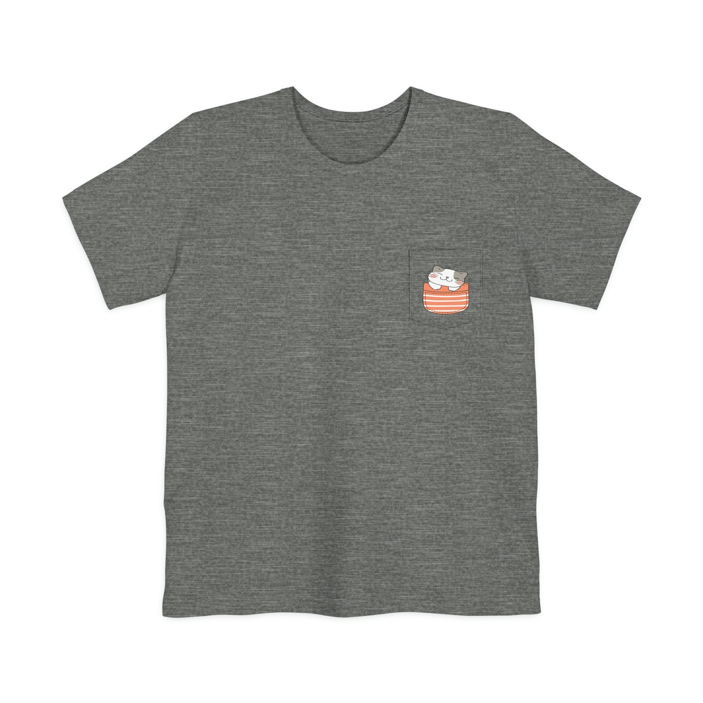 Pocket Cat Ver. 2 Unisex Pocket T-shirt