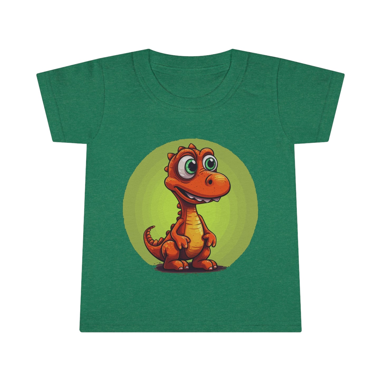 Orange DinoToddler T-shirt