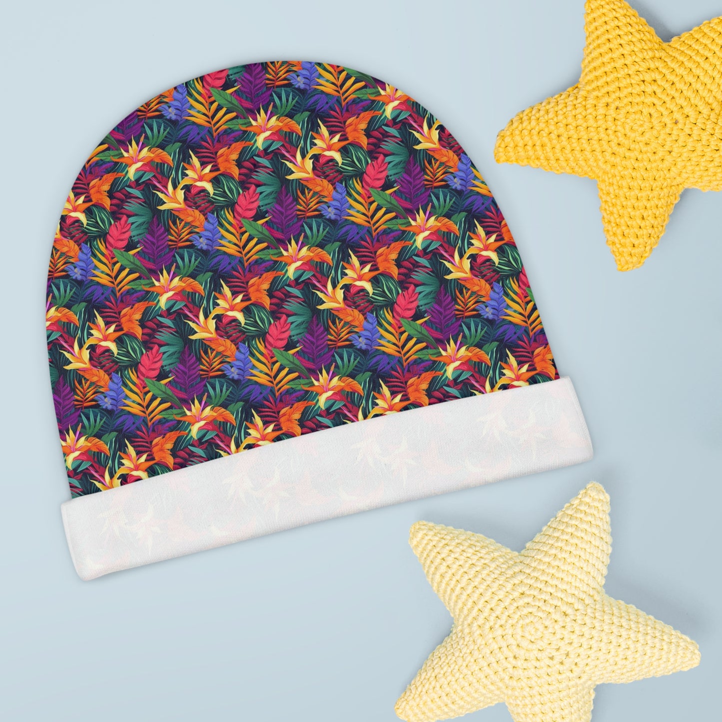 Tropicolor Bliss Baby Beanie (AOP)