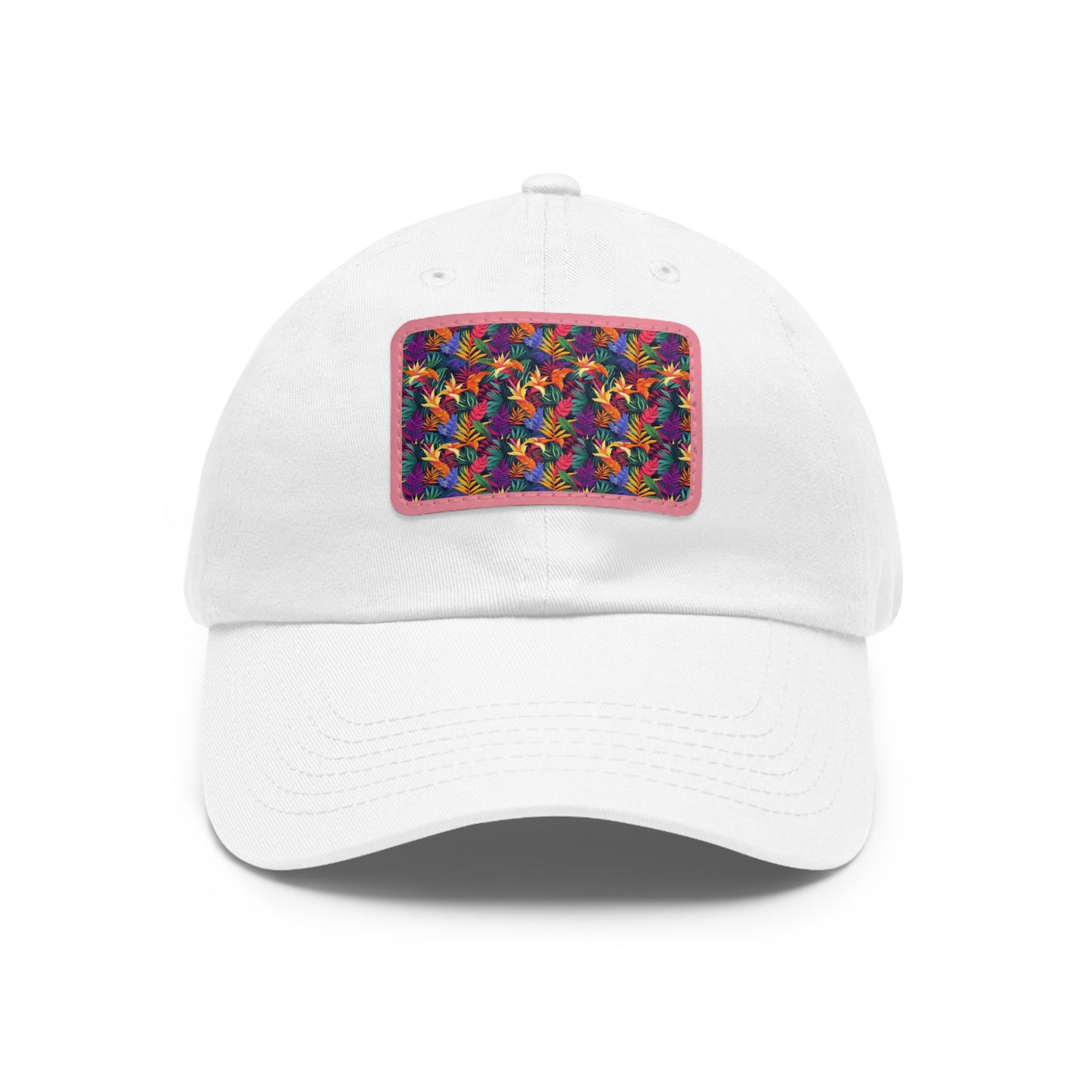 Tropicolors Bliss Hat with Leather Patch (Rectangle)