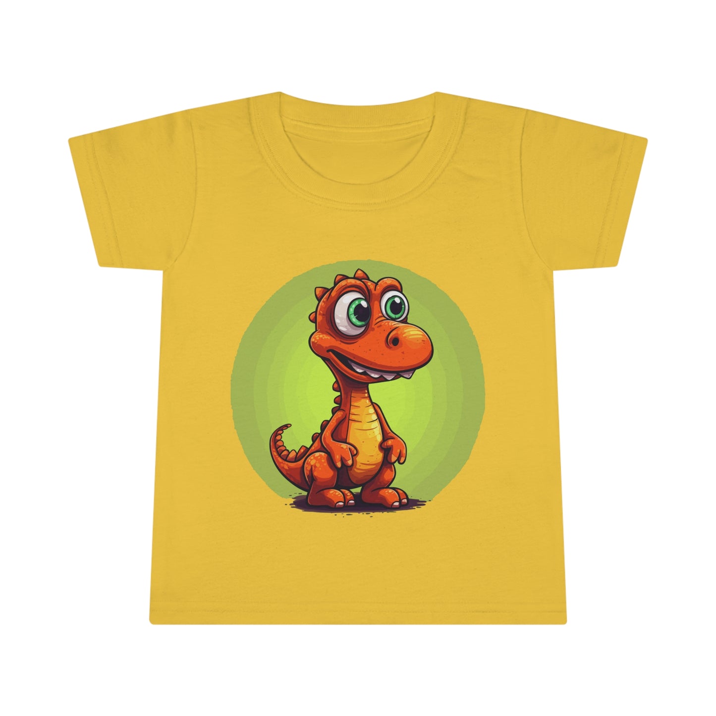 Orange DinoToddler T-shirt