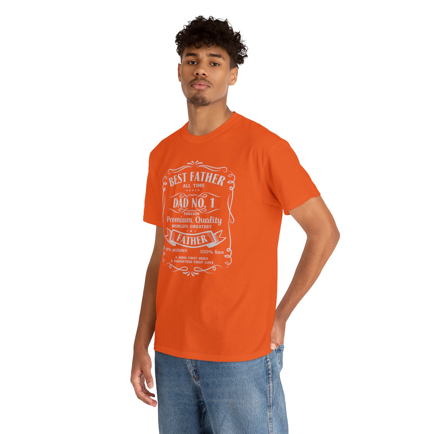 Best Dad Unisex Heavy Cotton Tee