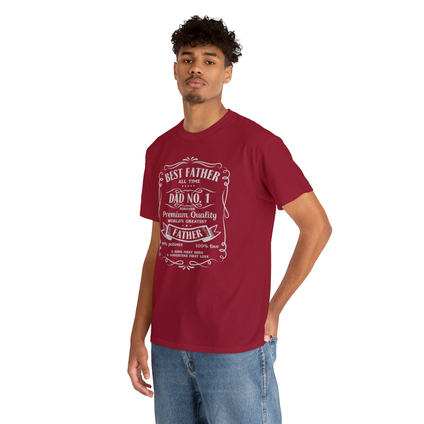 Best Dad Unisex Heavy Cotton Tee