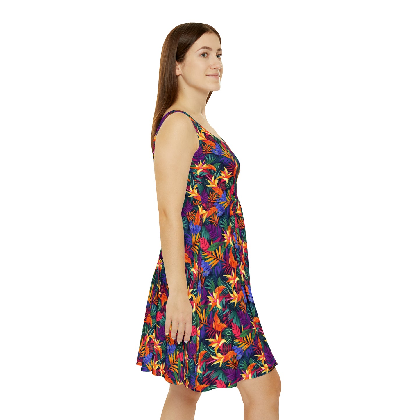 Tropical Bliss Women's Skater Dress (AOP)