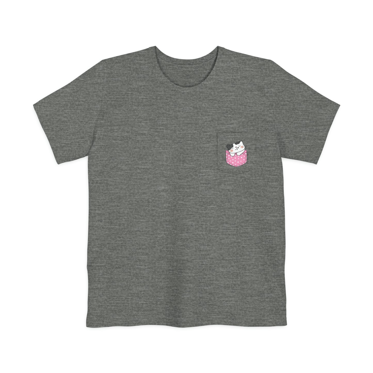 Pocket Cat Ver. 3 Unisex Pocket T-shirt