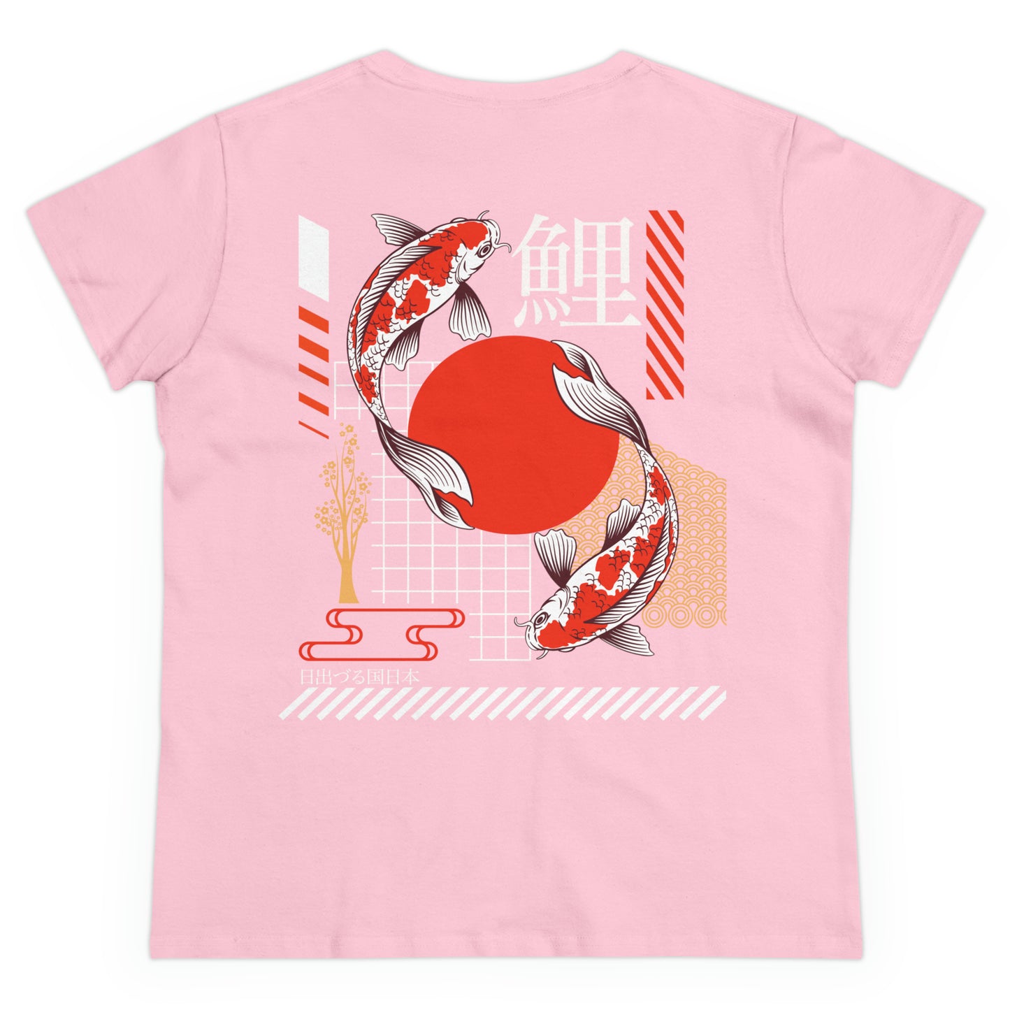 Kio Fish Anime Women's Midweight Cotton Tee