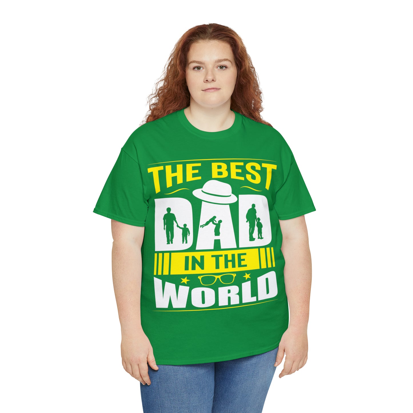 Father's Day T Shirt The Best Dad in the World Gifts Present