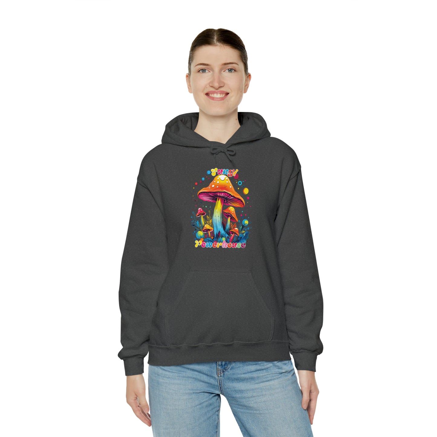 Fungi Powerhouse Unisex Heavy Blend™ Hooded Sweatshirt