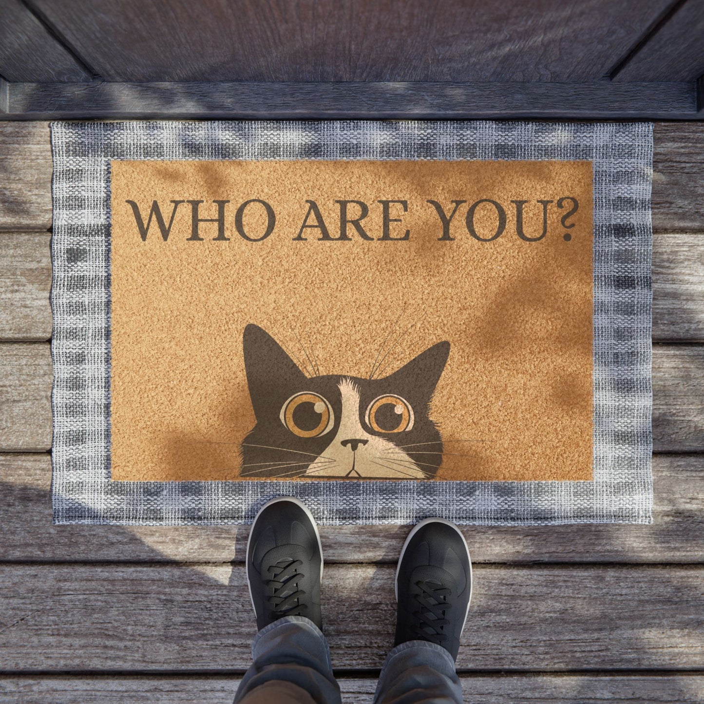 Curios Cat Doormat