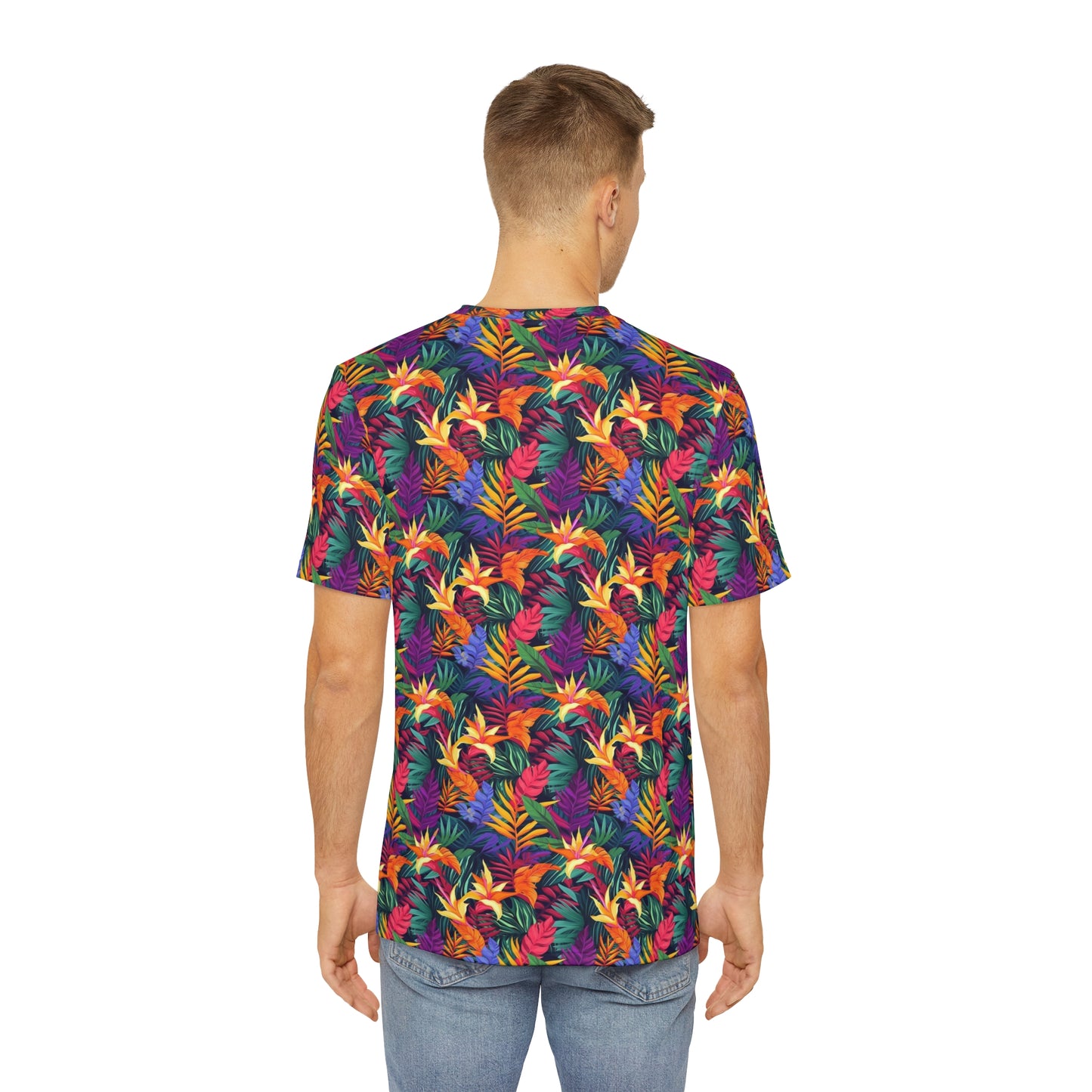 TropiColor Bliss Men's Polyester Tee (AOP)