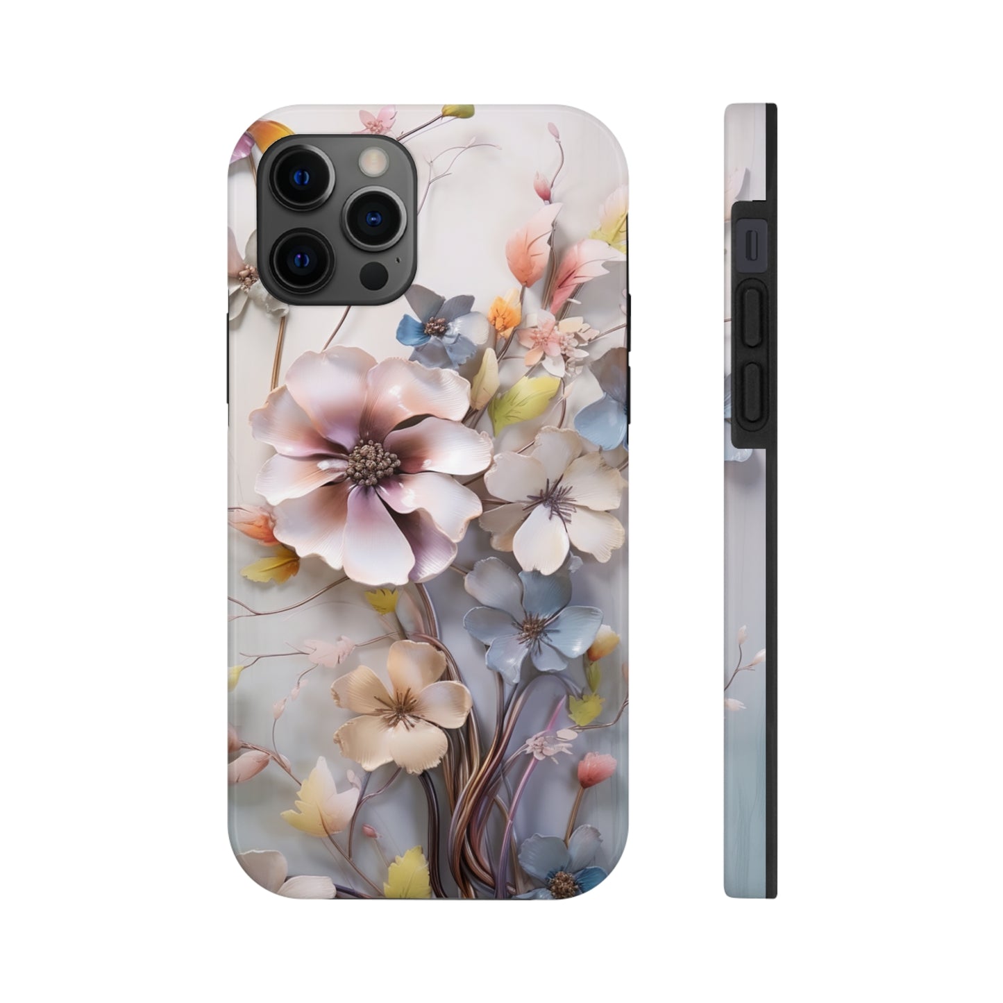 Pastel Flower Tough Phone Cases