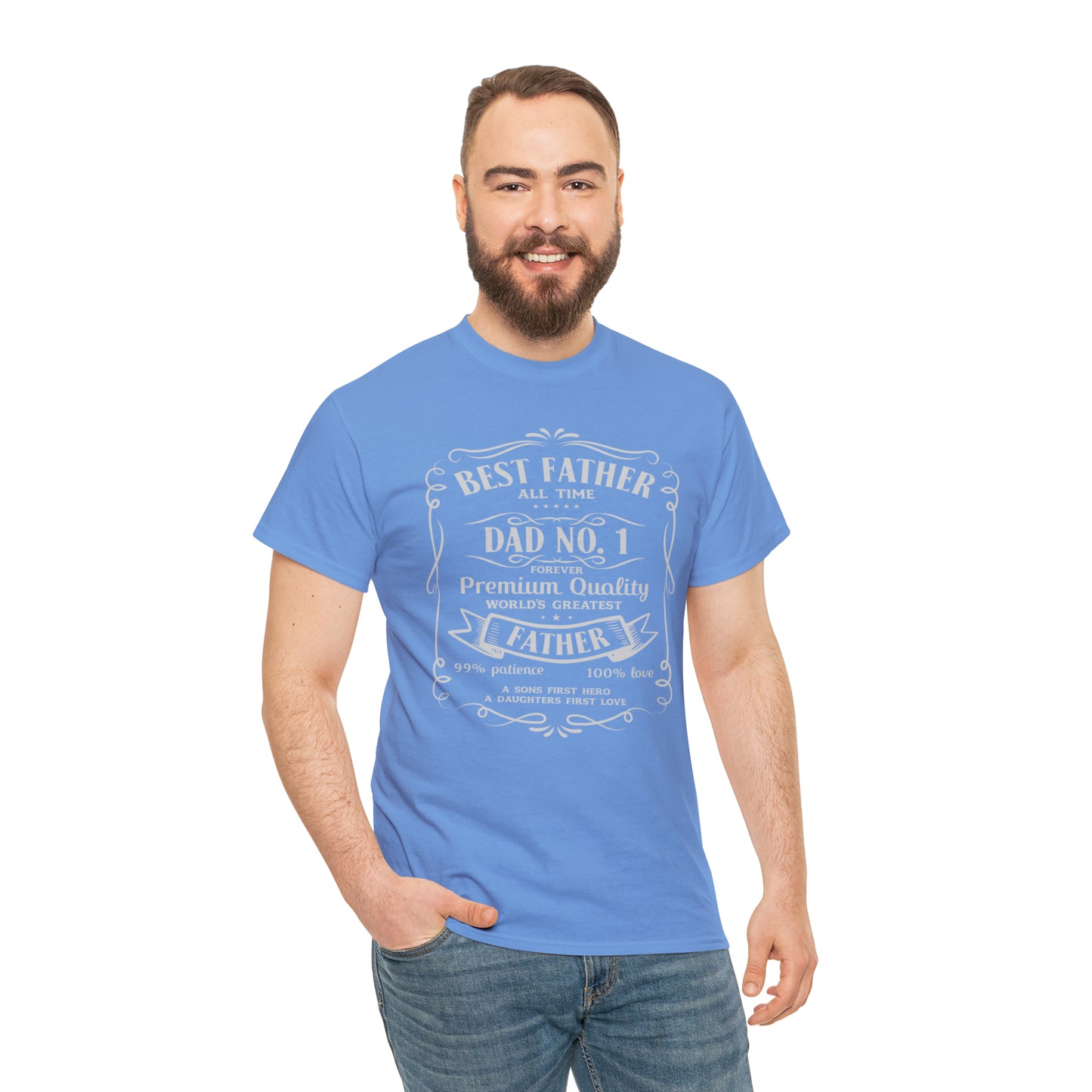 Best Dad Unisex Heavy Cotton Tee