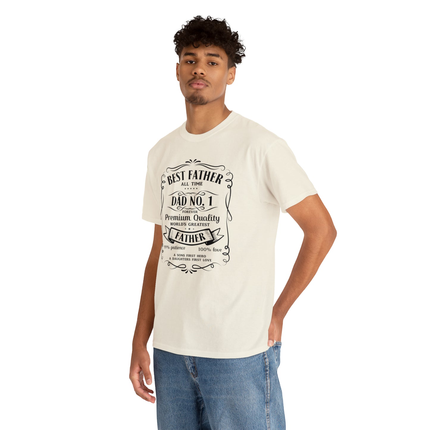 Best Dad Unisex Heavy Cotton Tee