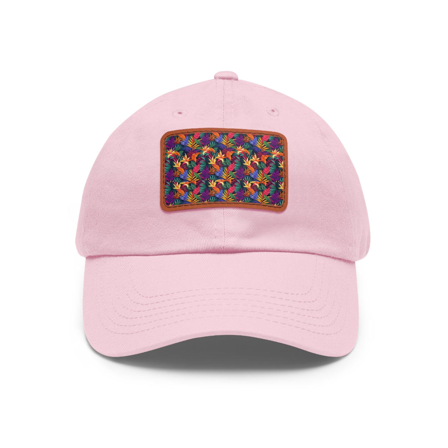 Tropicolors Bliss Hat with Leather Patch (Rectangle)