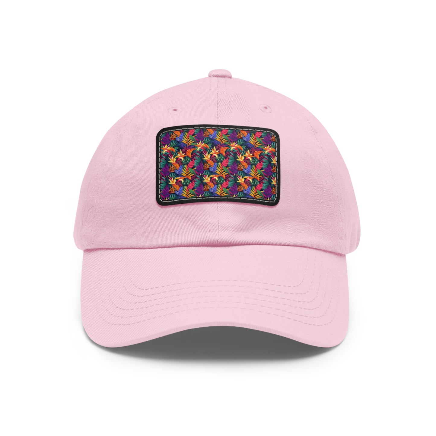 Tropicolors Bliss Hat with Leather Patch (Rectangle)