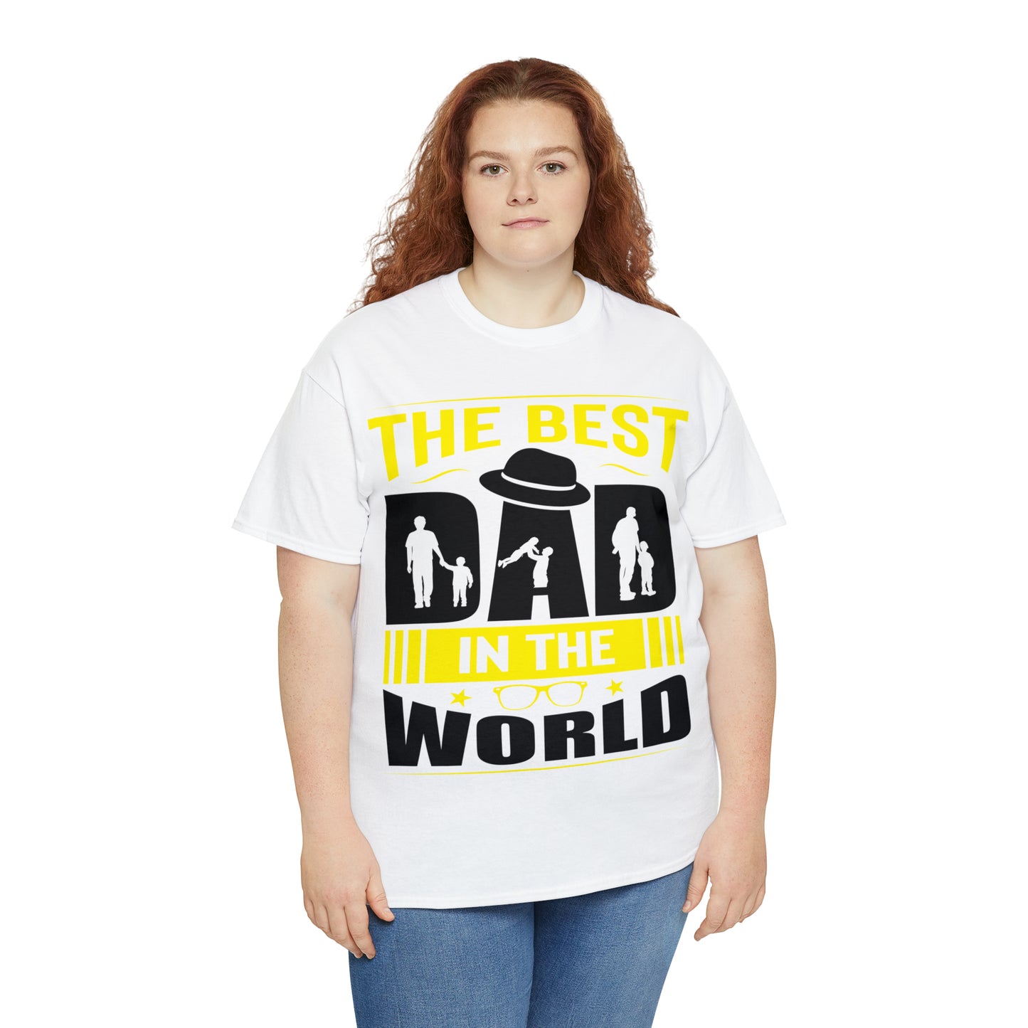 Father's Day T Shirt The Best Dad in the World Gifts Present