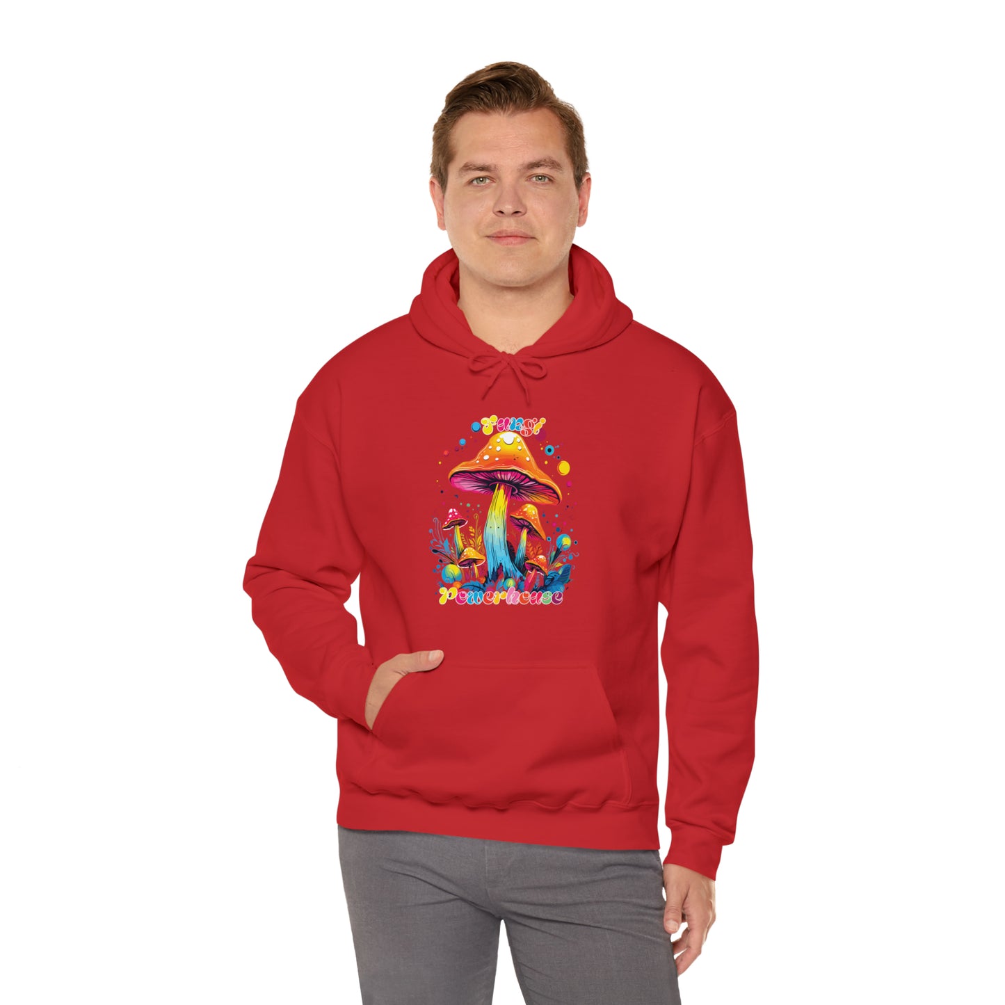 Fungi Powerhouse Unisex Heavy Blend™ Hooded Sweatshirt