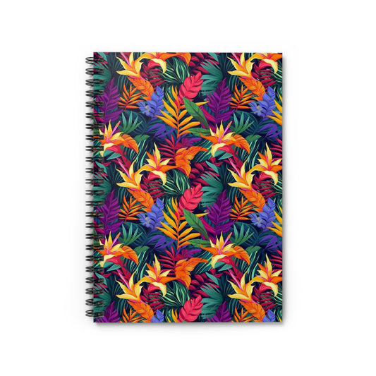 Tropicolor Bliss Spiral Notebook - Ruled Line