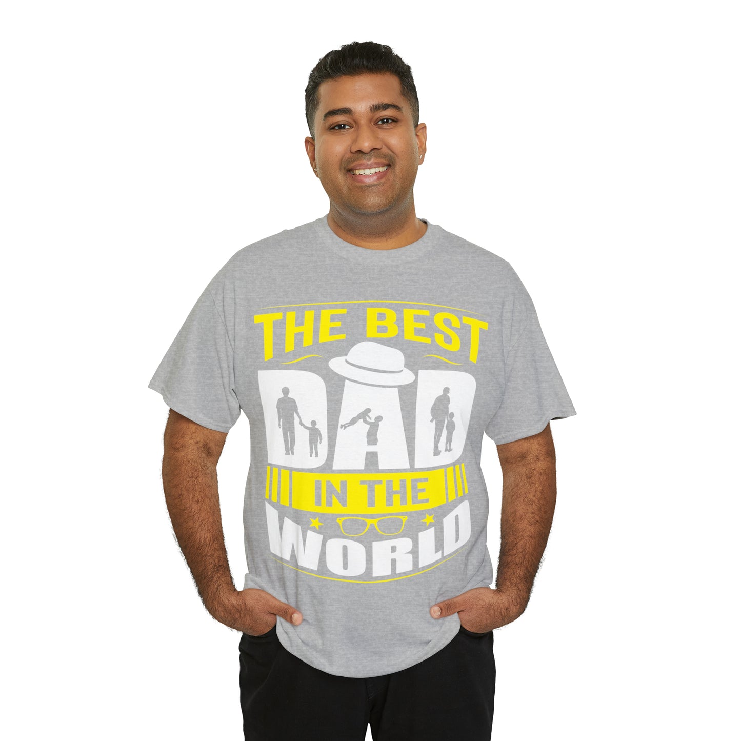 Father's Day T Shirt The Best Dad in the World Gifts Present