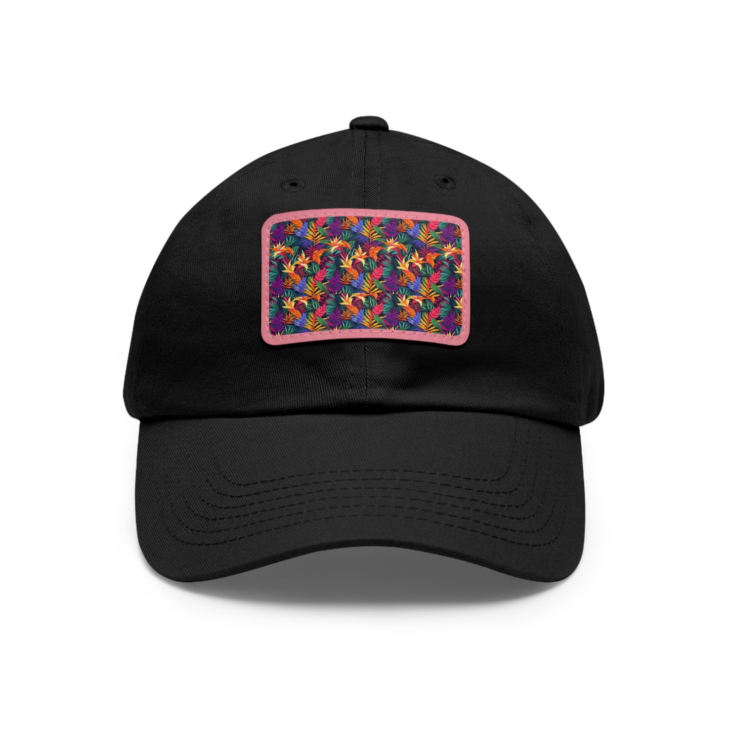 Tropicolors Bliss Hat with Leather Patch (Rectangle)