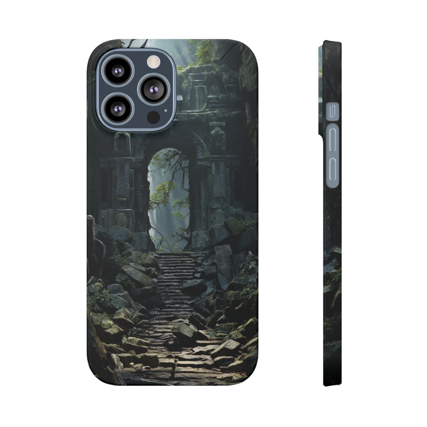 Nature's Treasures: Forgotten Forest Ruins Cover Slim Cases