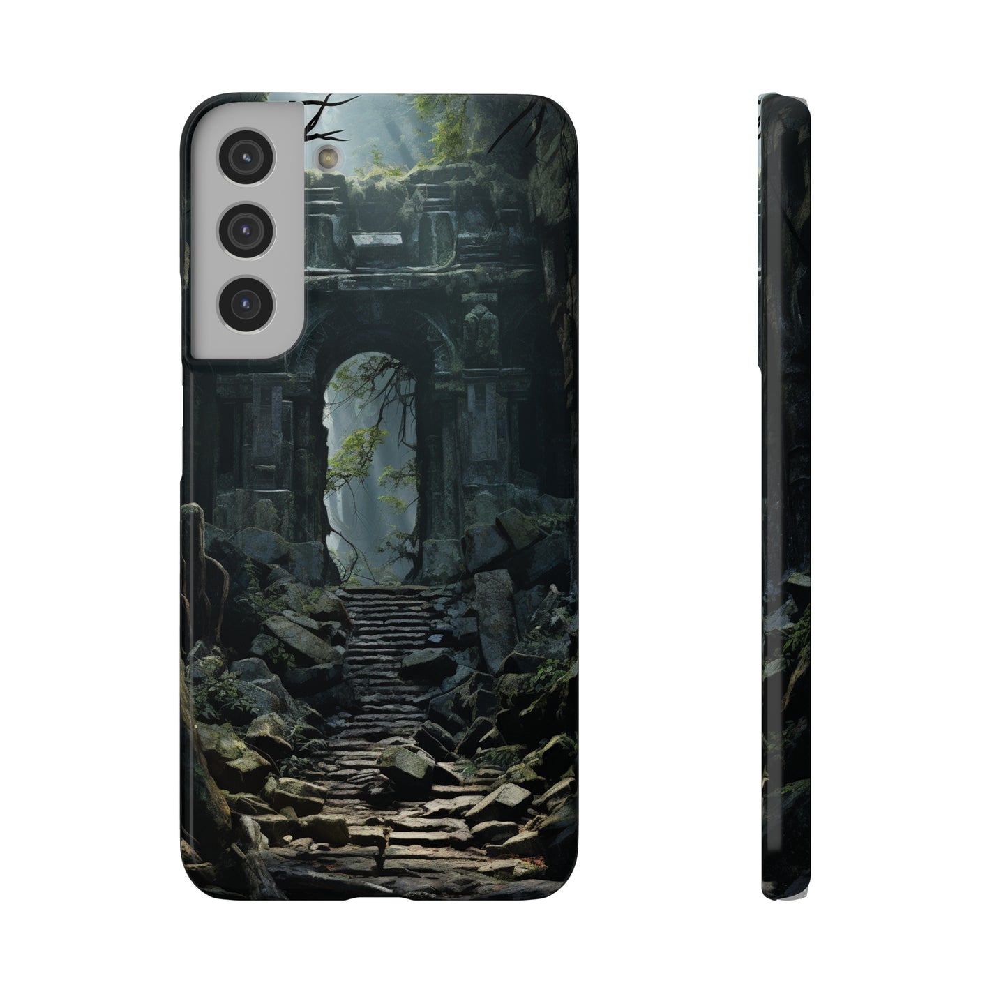 Nature's Treasures: Forgotten Forest Ruins Cover Slim Cases