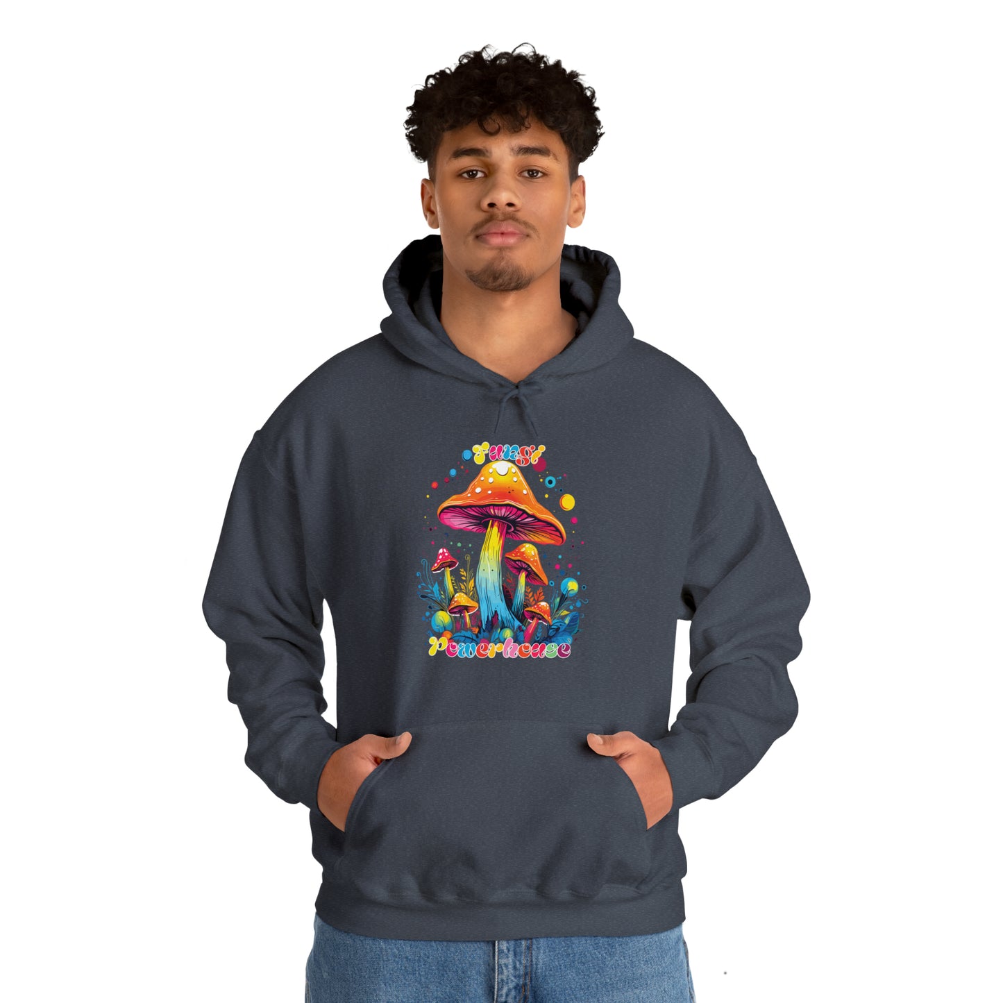 Fungi Powerhouse Unisex Heavy Blend™ Hooded Sweatshirt