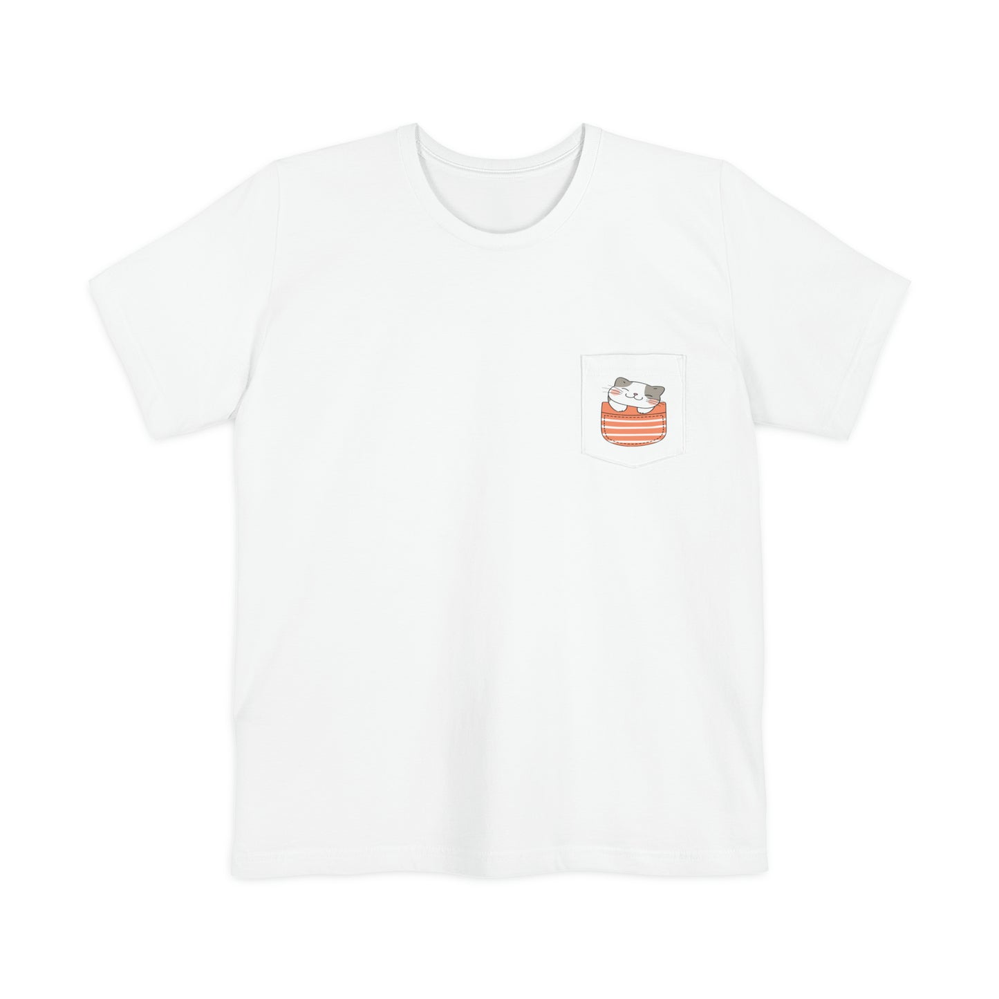 Pocket Cat Ver. 2 Unisex Pocket T-shirt