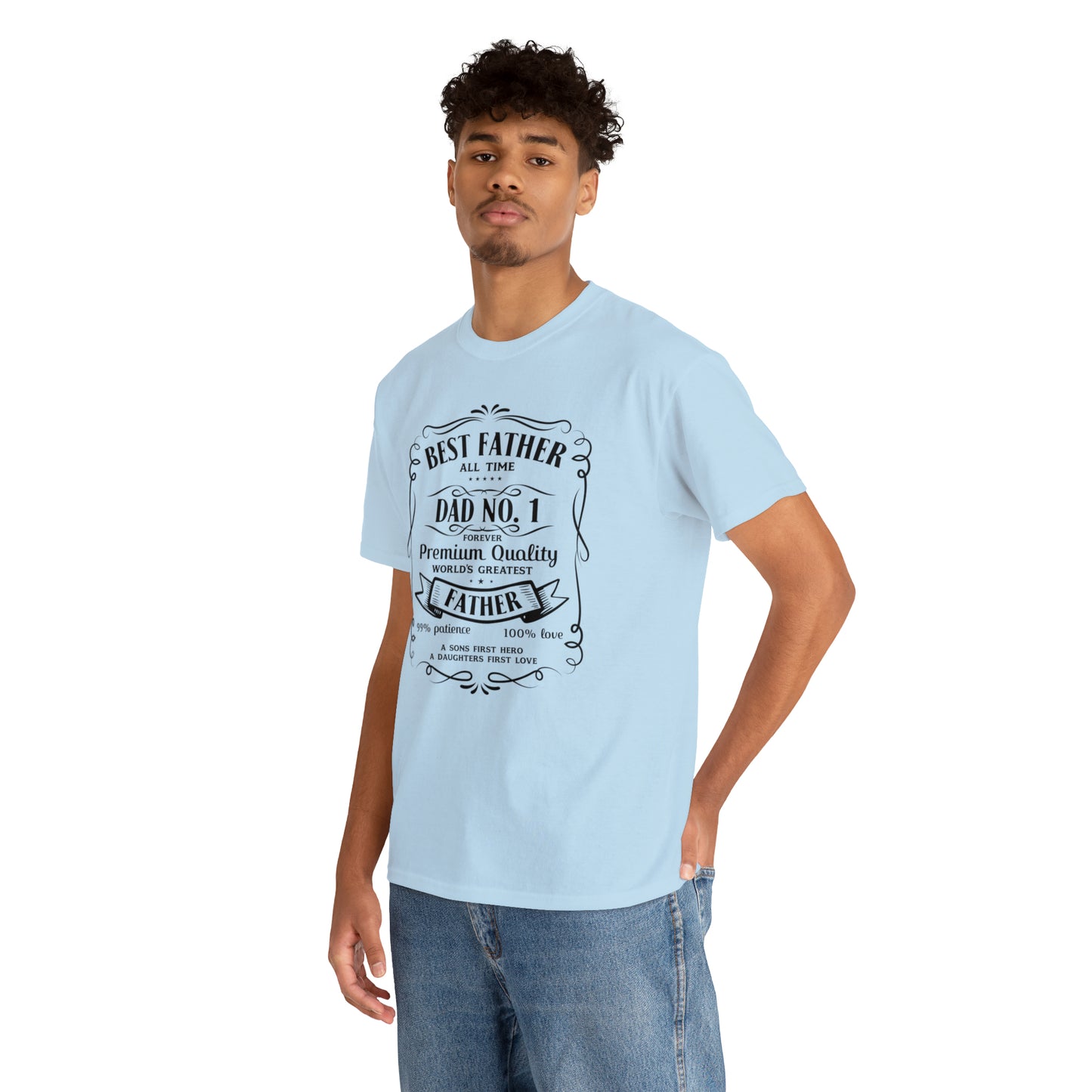 Best Dad Unisex Heavy Cotton Tee