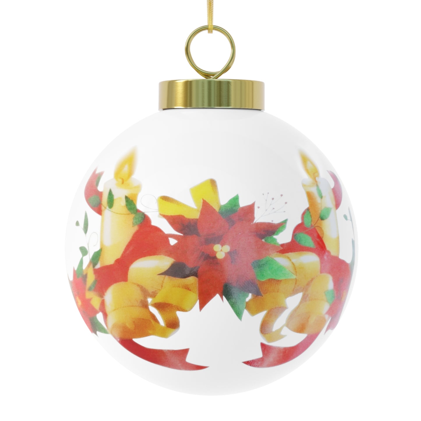 Oceanic Serenity: Deep Sea Delights Christmas Ball Ornament