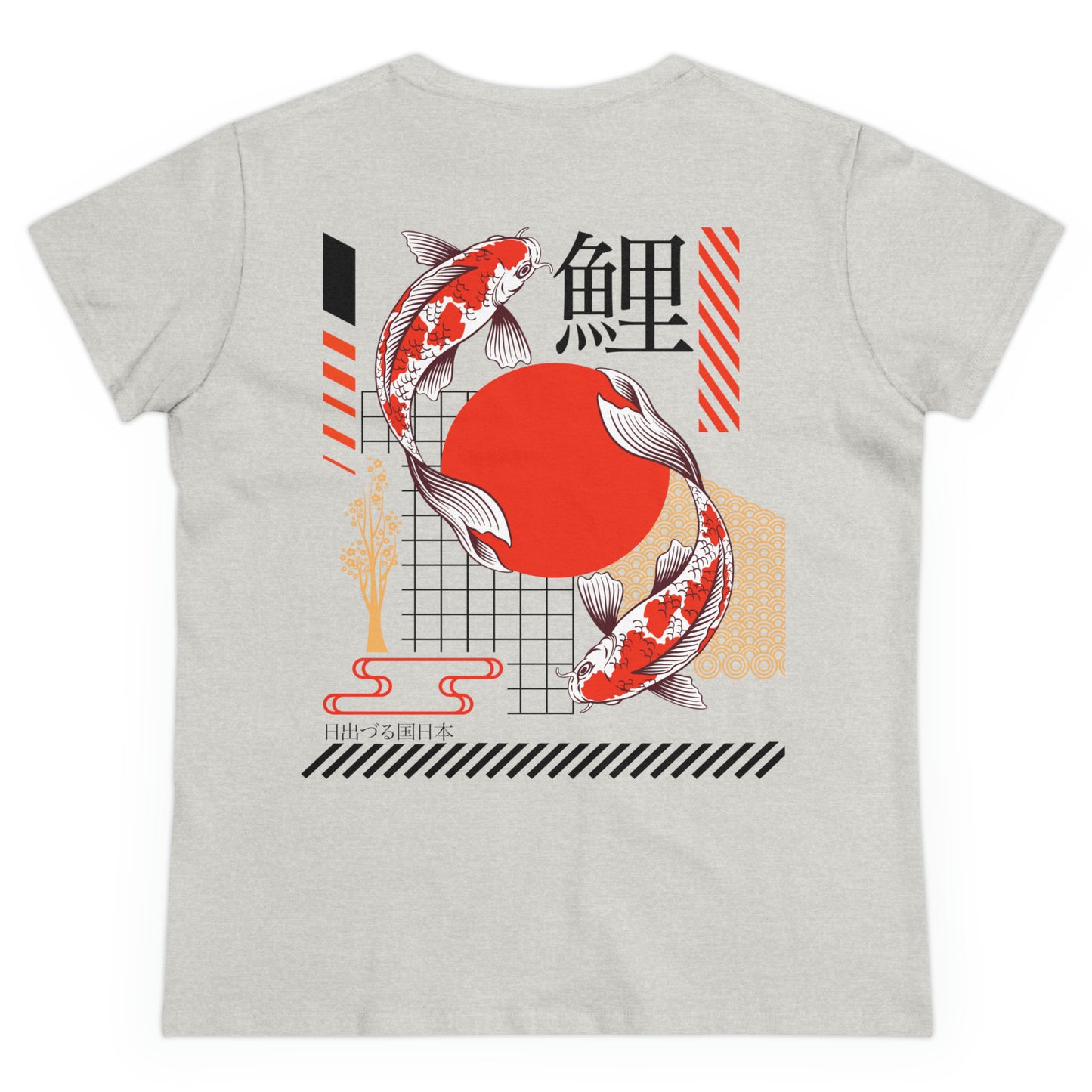 Kio Fish Anime Women's Midweight Cotton Tee