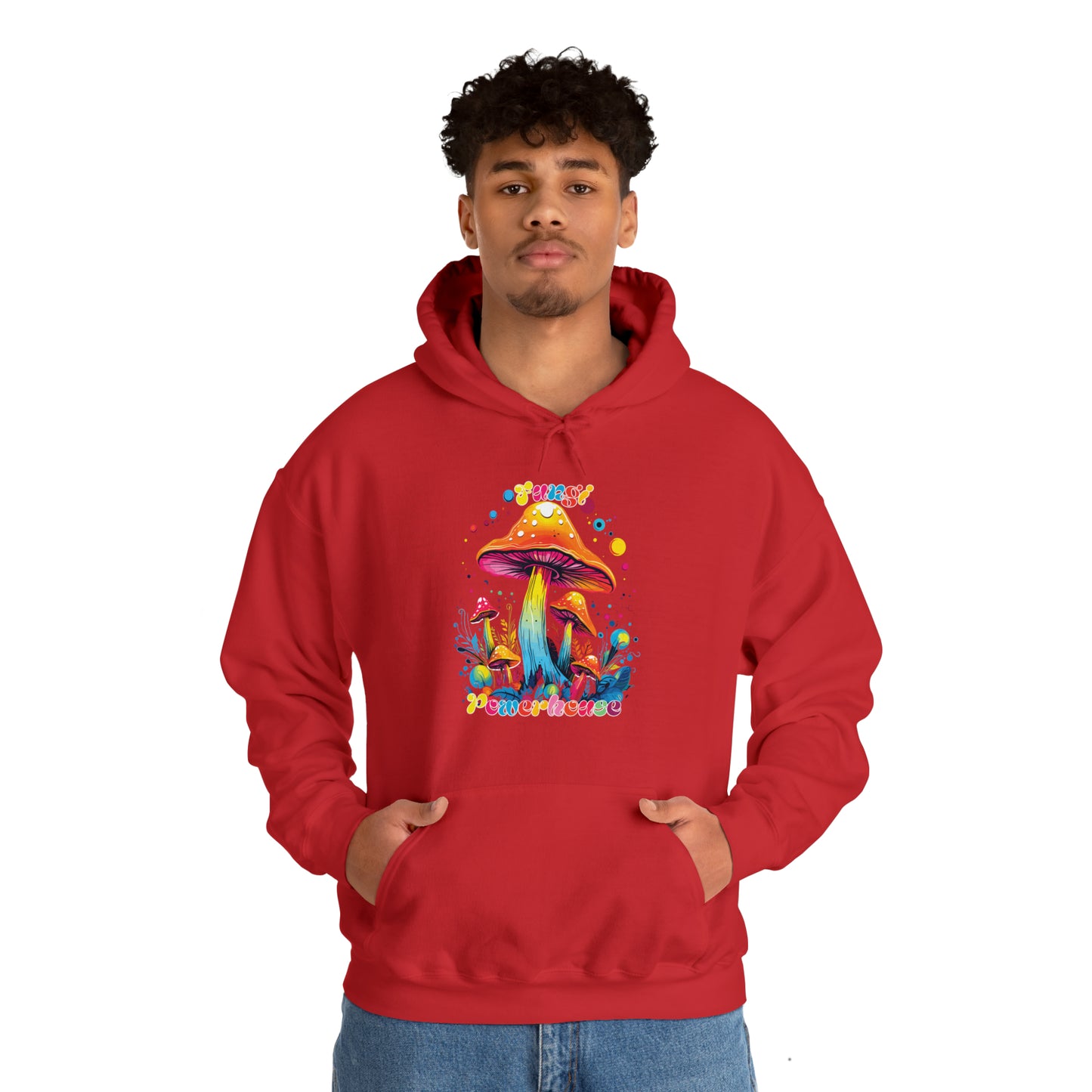 Fungi Powerhouse Unisex Heavy Blend™ Hooded Sweatshirt