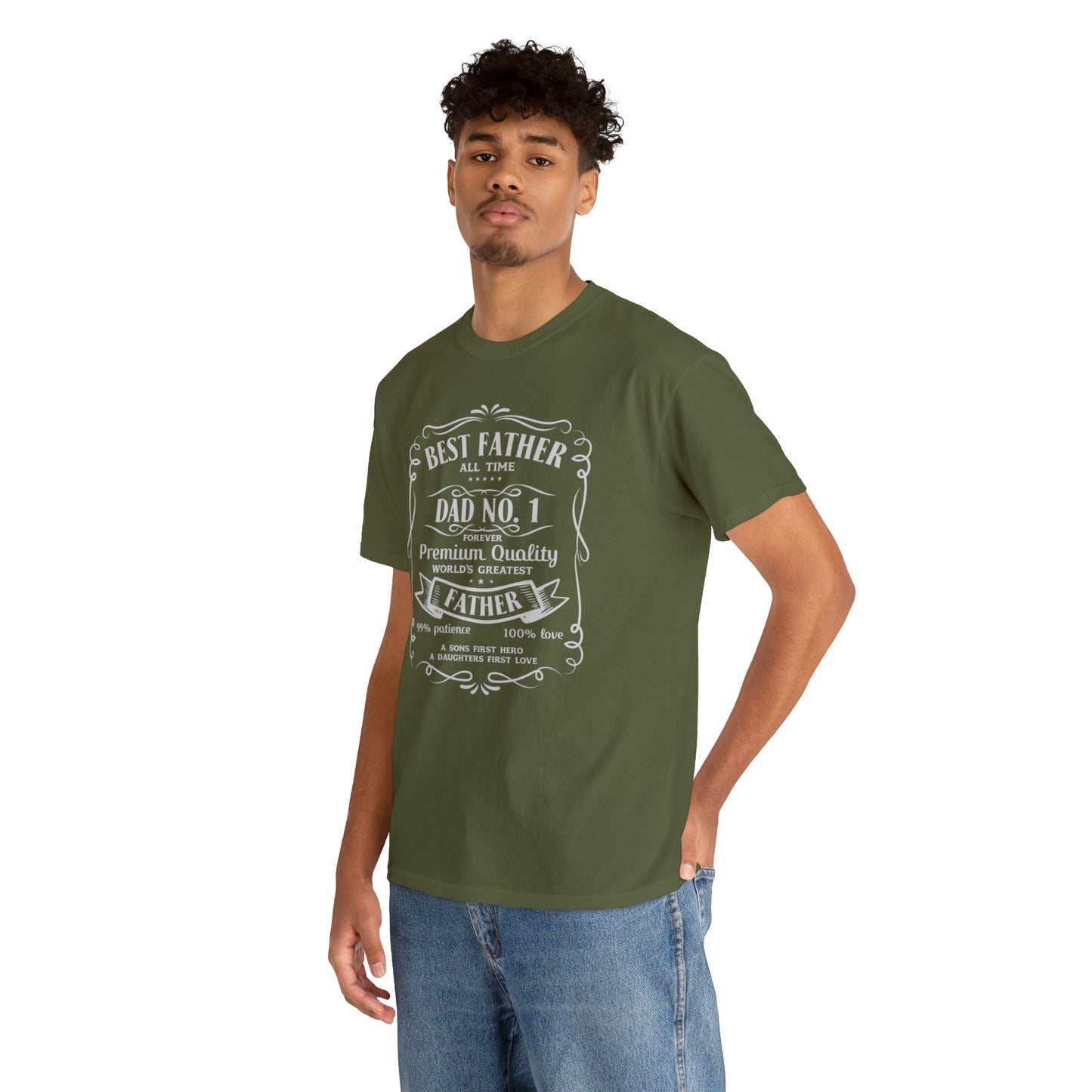 Best Dad Unisex Heavy Cotton Tee