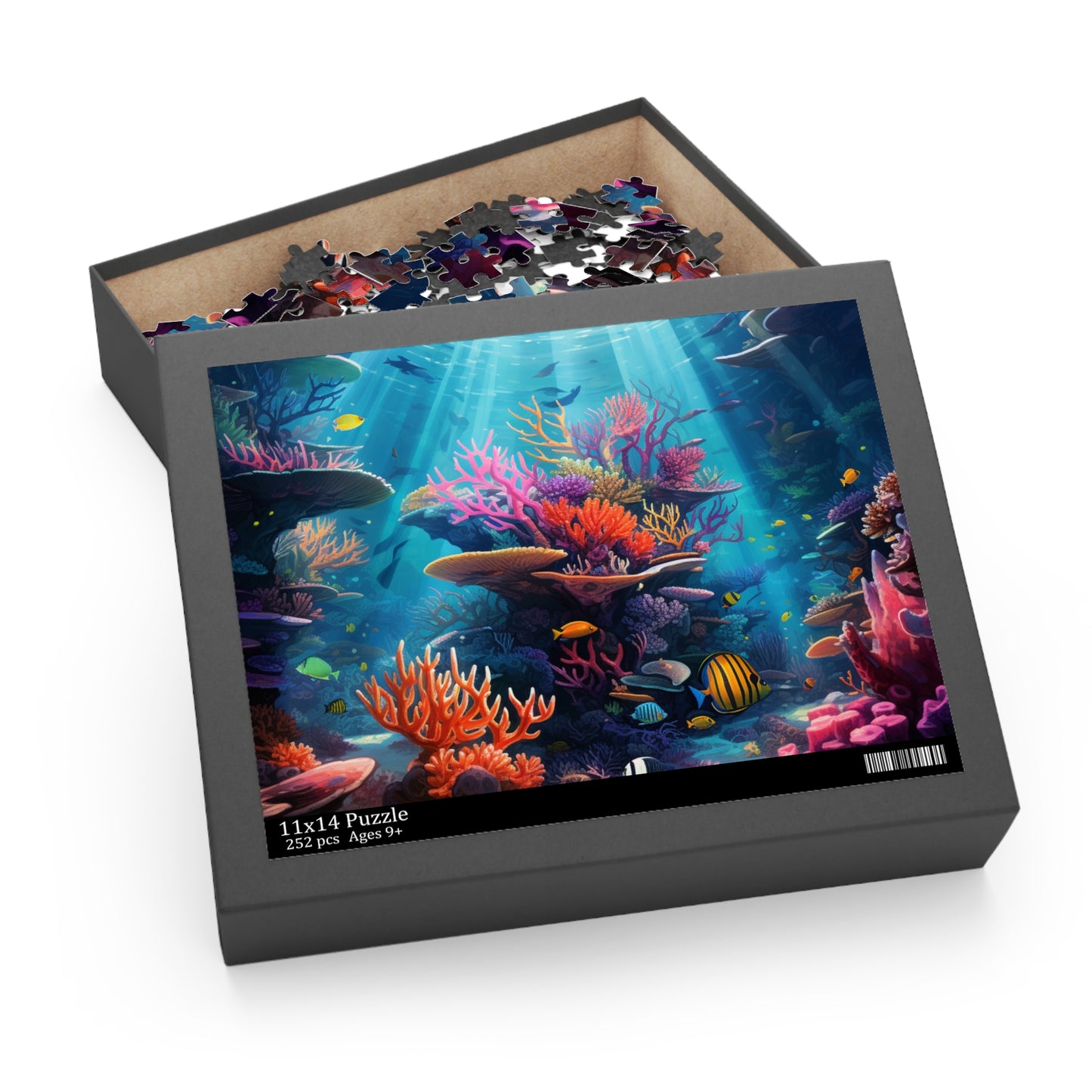 Oceanic Serenity: Deep Sea Delights Puzzle (120, 252, 500-Piece)