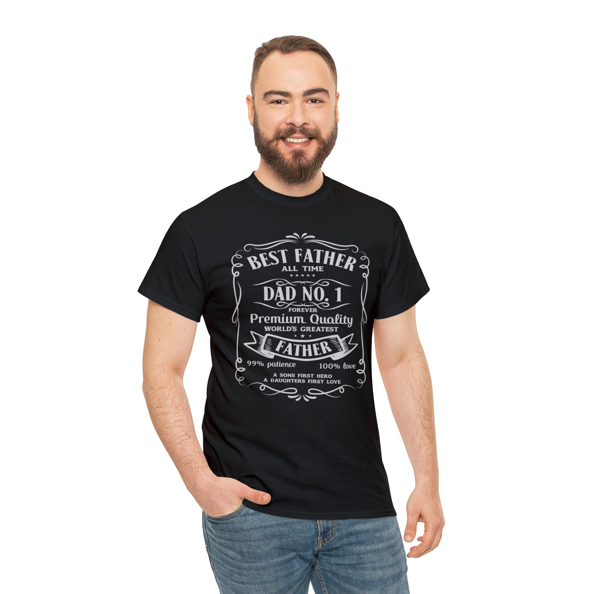 Best Dad Unisex Heavy Cotton Tee