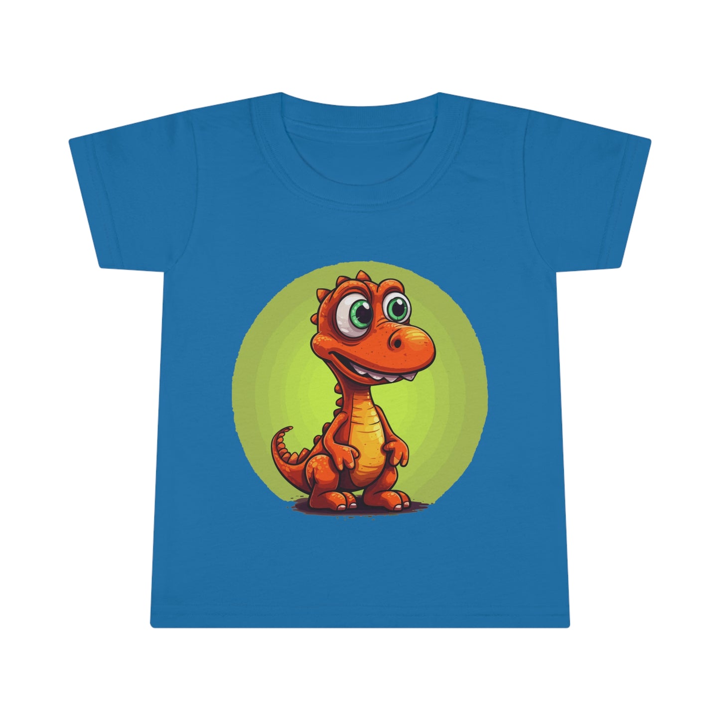 Orange DinoToddler T-shirt