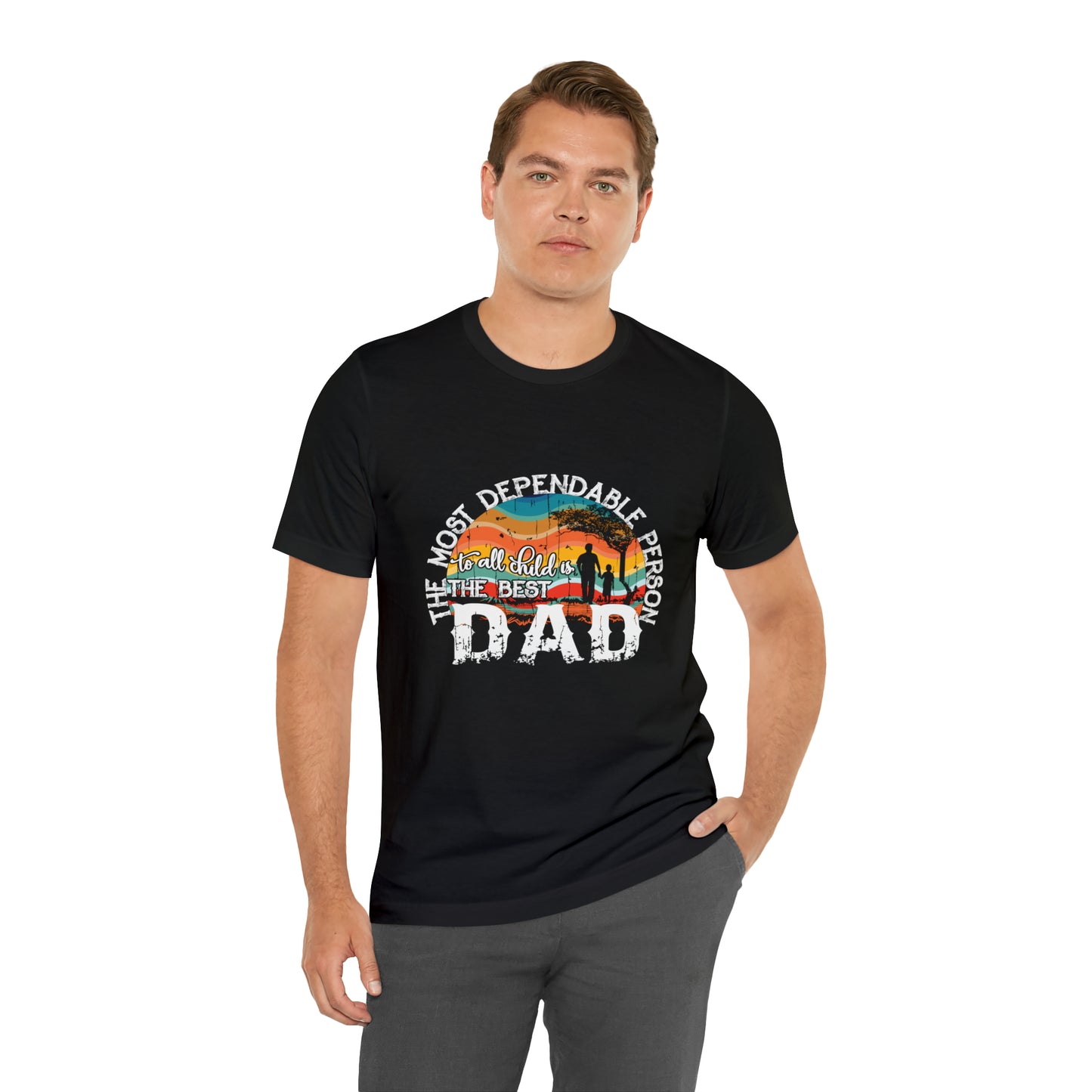 RETRO FATHER'S DAY T Shirt Gift Best Dad