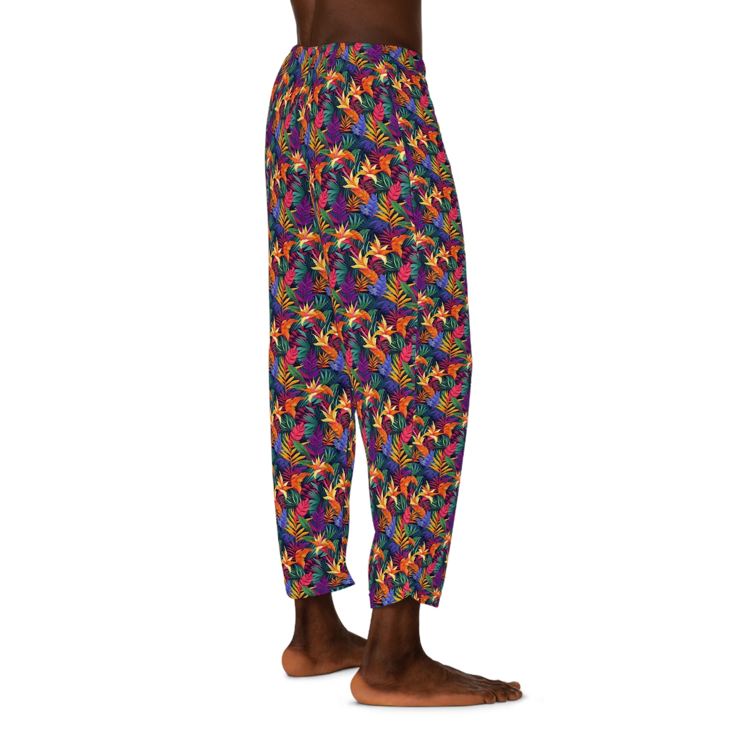 Tropicolor Bliss Men's Pajama Pants (AOP)