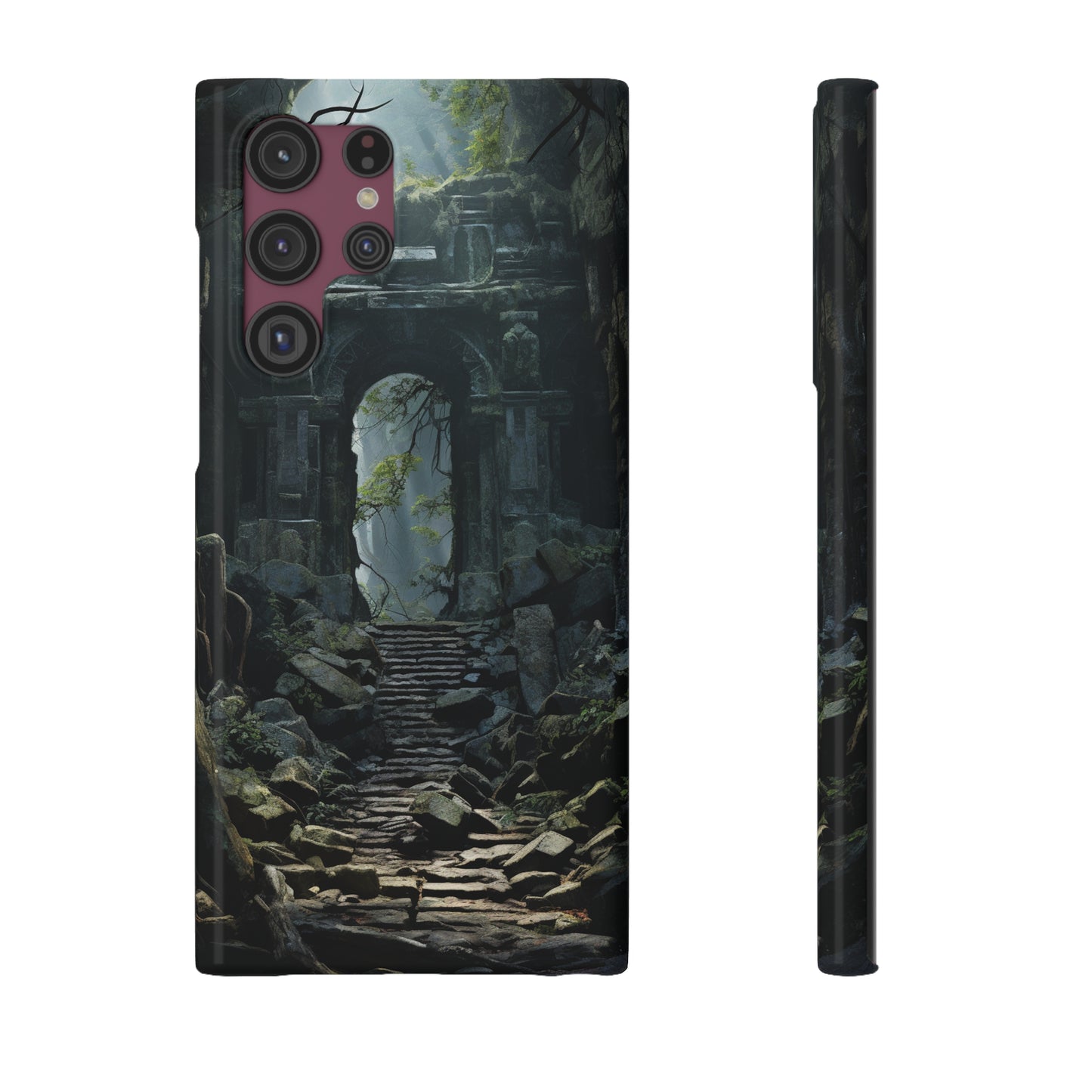 Nature's Treasures: Forgotten Forest Ruins Cover Slim Cases