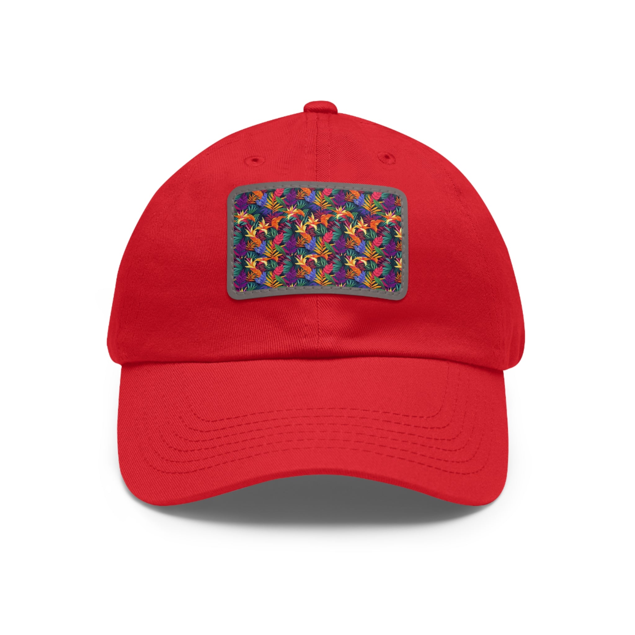 Tropicolors Bliss Hat with Leather Patch (Rectangle)